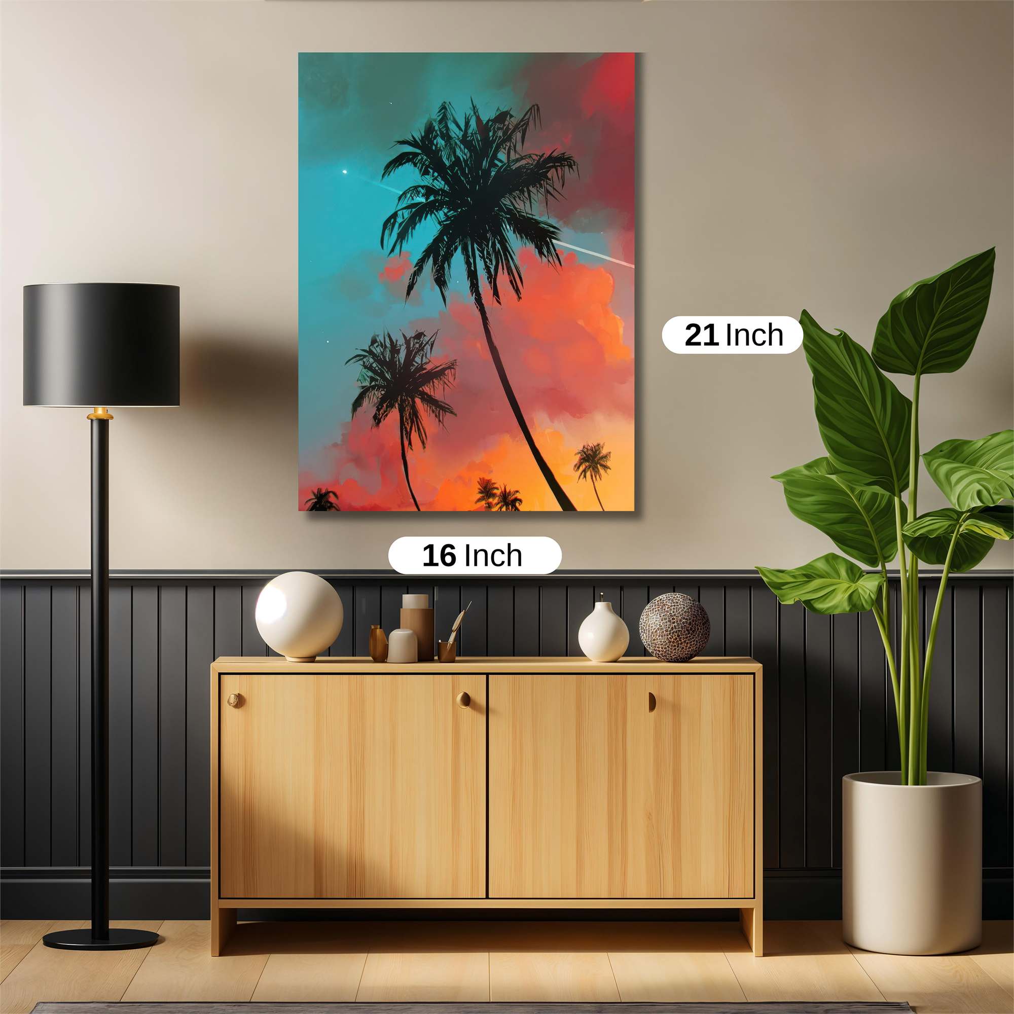 Palm Serenity Safe Wall Magnetic / M