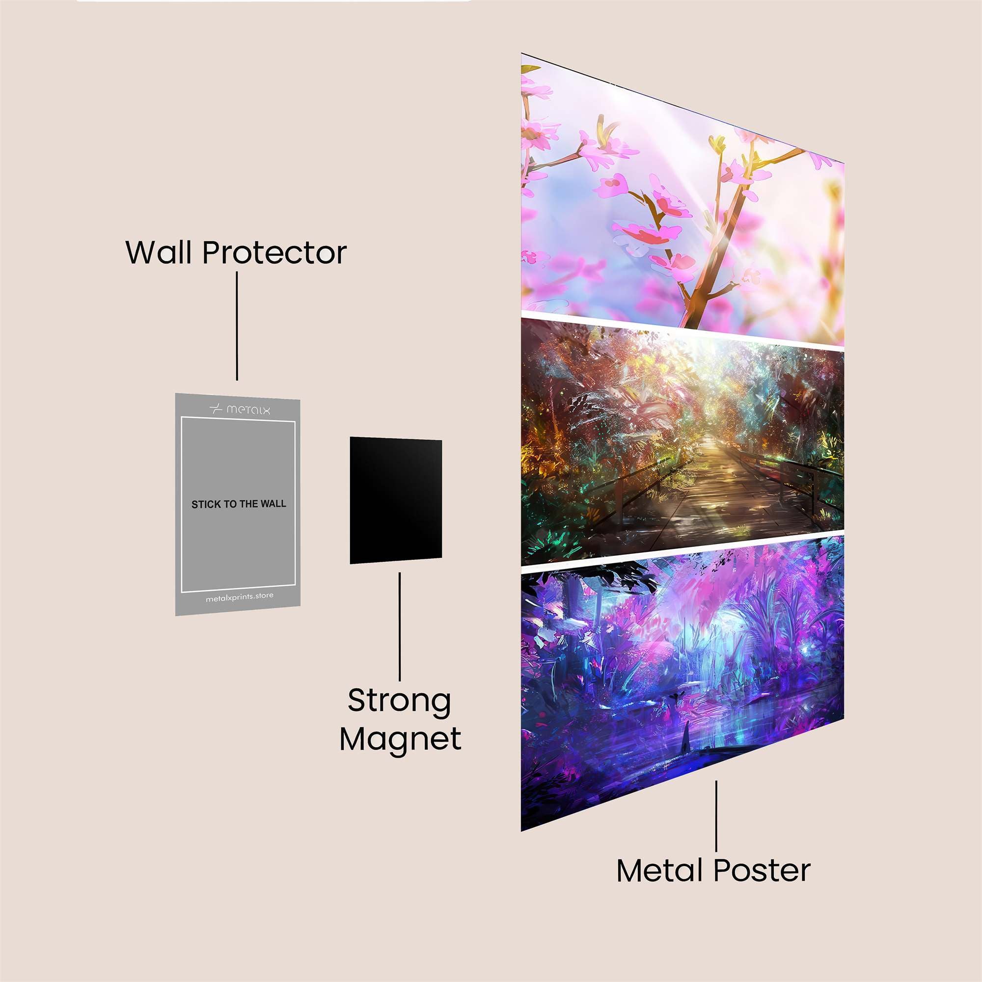 Blossom Serenity Safe Wall Magnetic / M