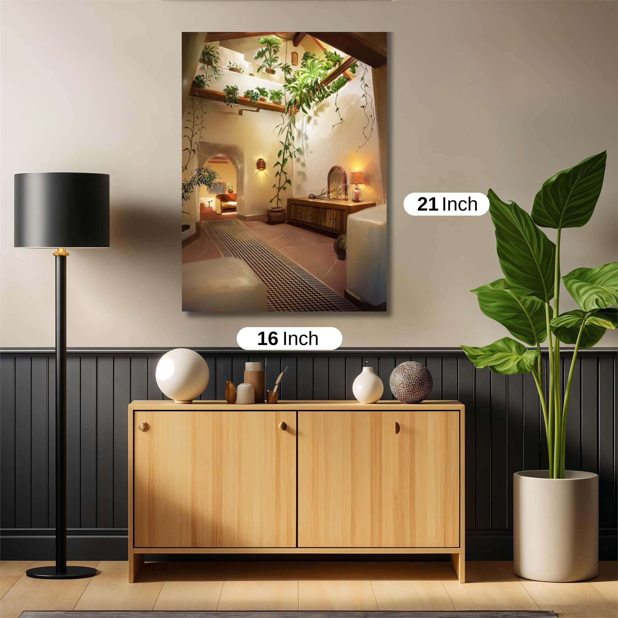 Jungle Serenity Safe Wall Magnetic / M