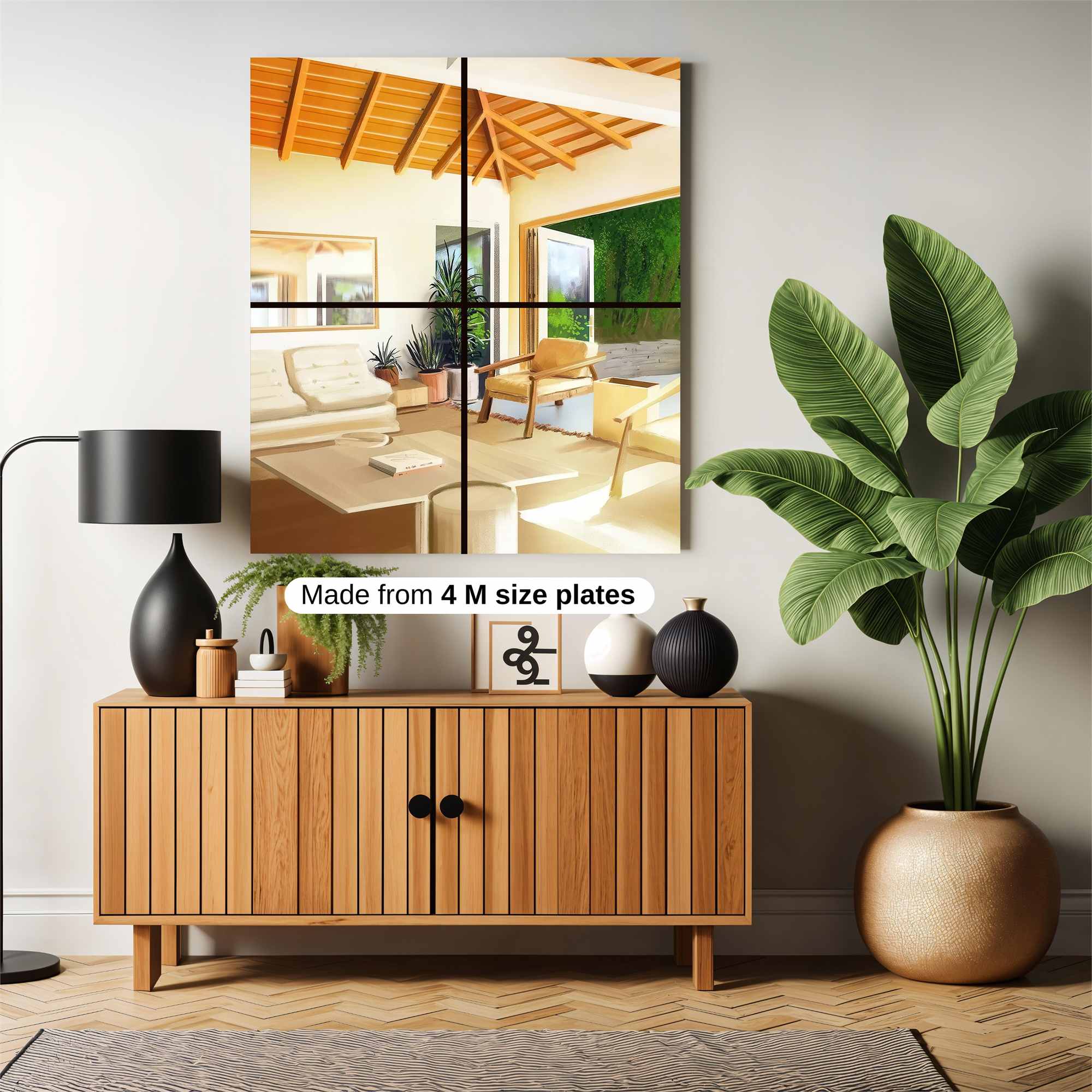 Sunlit Serenity Safe Wall Magnetic / M