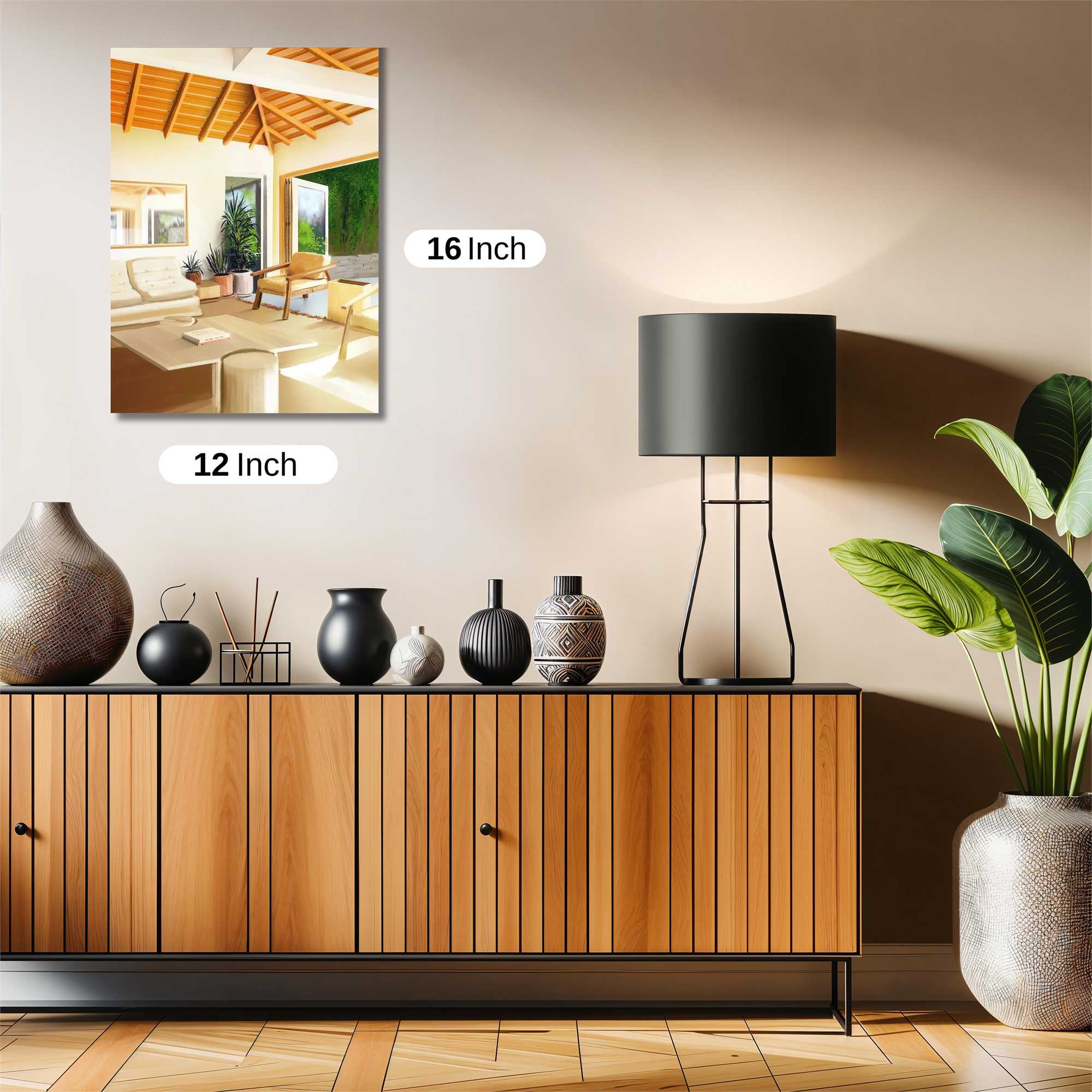 Sunlit Serenity Safe Wall Magnetic / M
