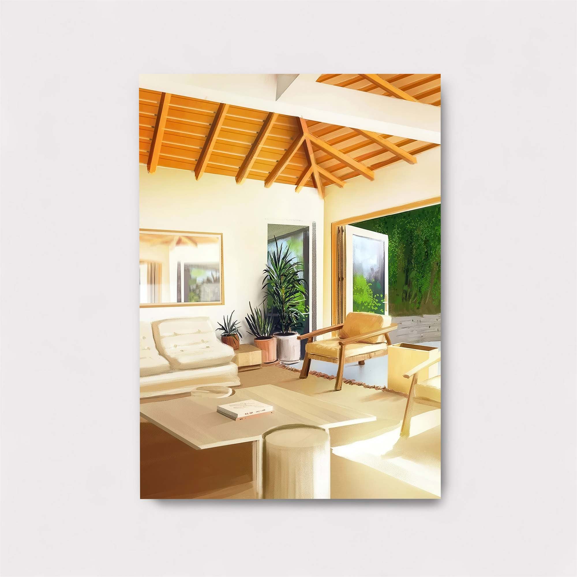 Sunlit Serenity Safe Wall Magnetic / M