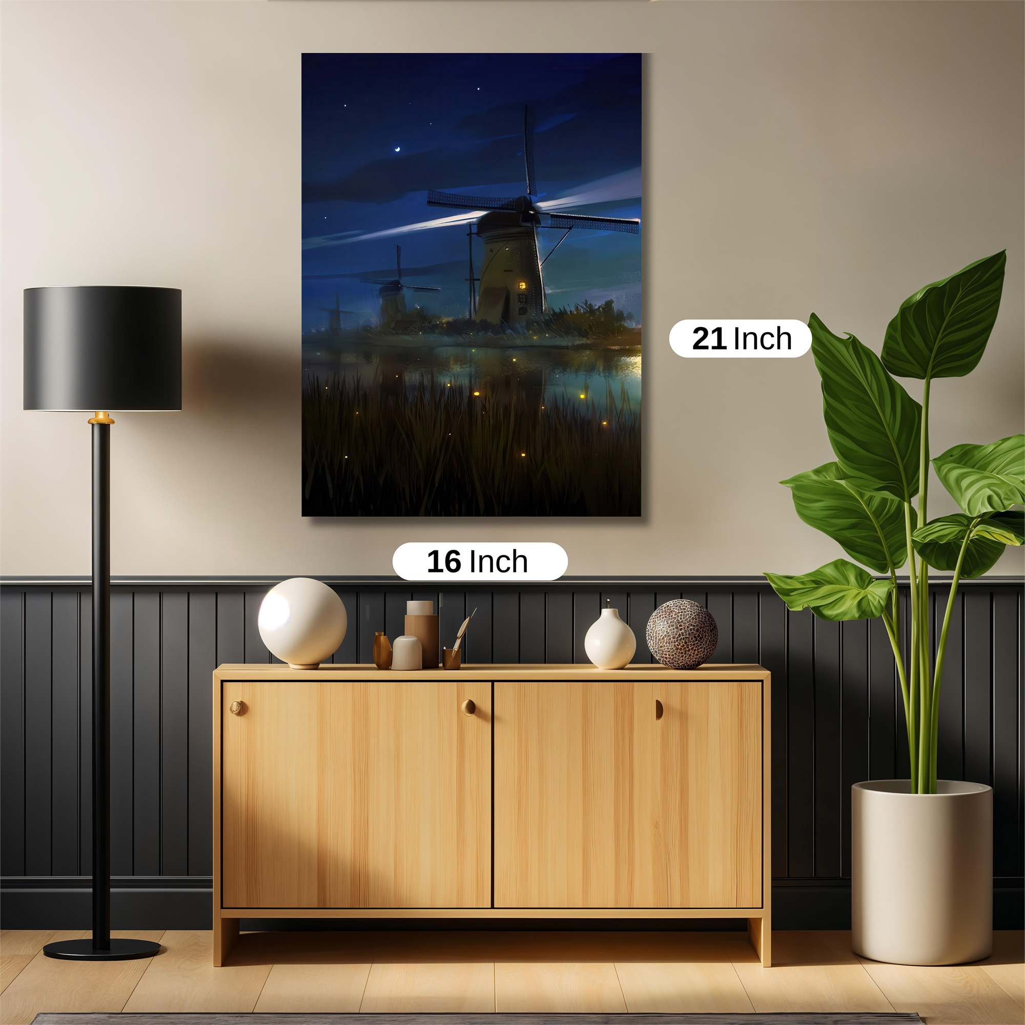 Windmill Whisper Safe Wall Magnetic / M