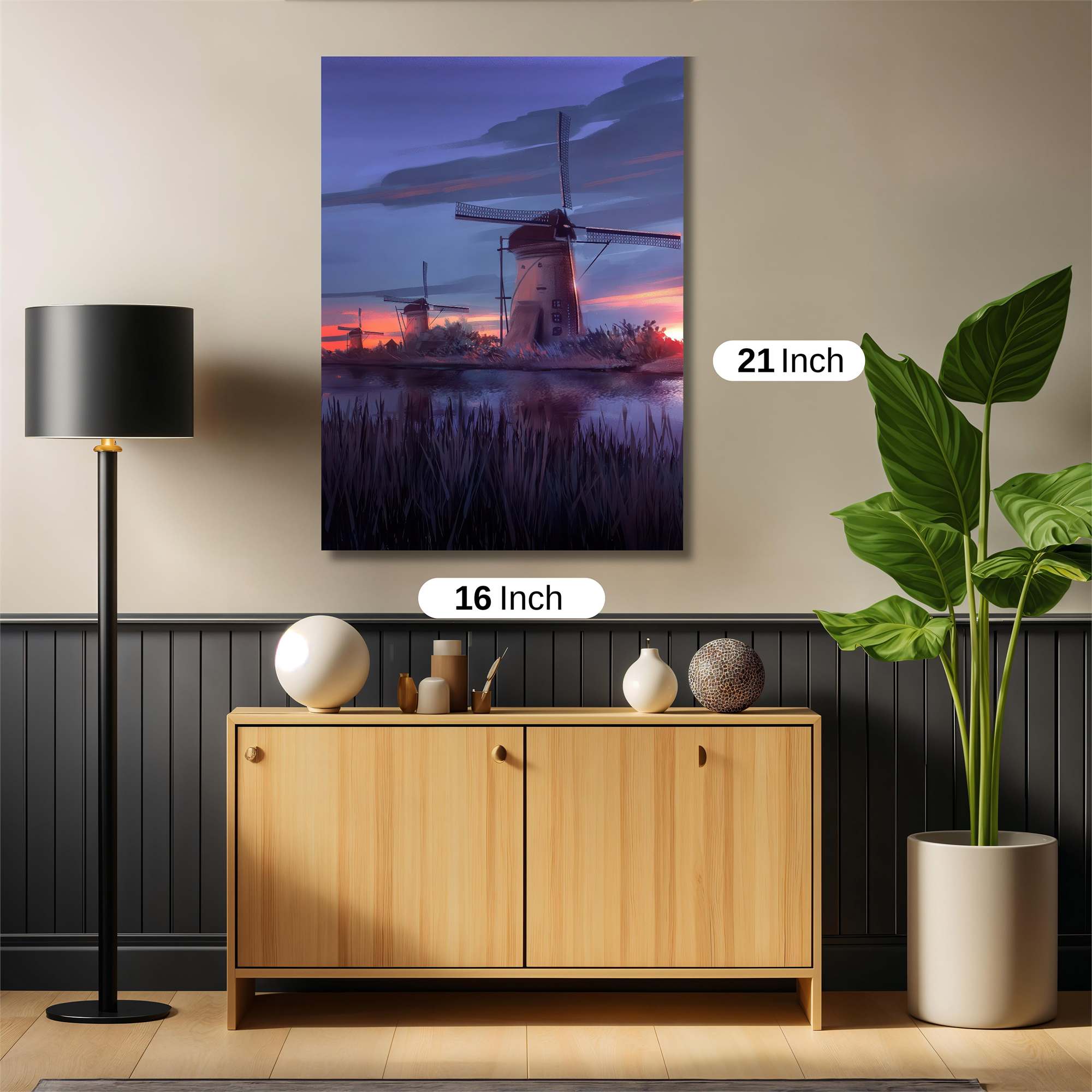 Windmill Serenity Safe Wall Magnetic / M
