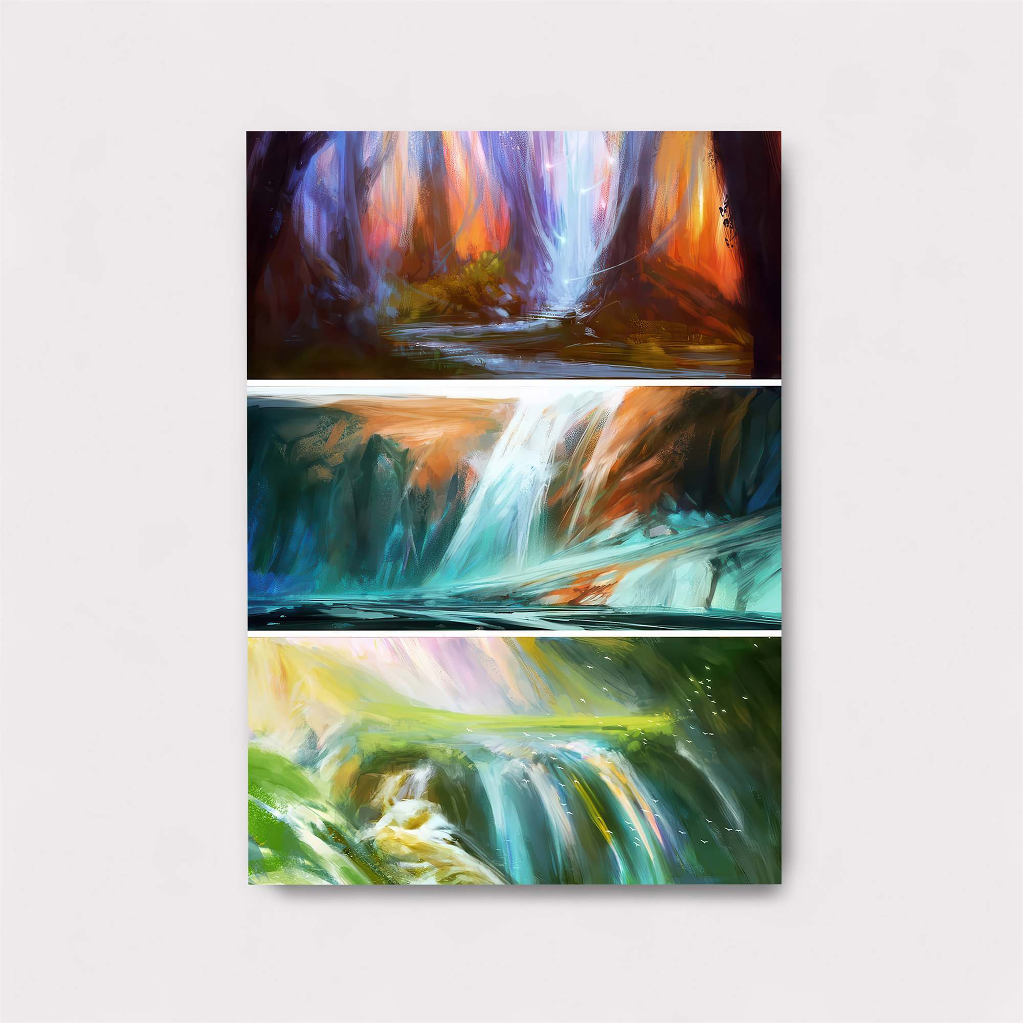 Waterfall Serenity Safe Wall Magnetic / M