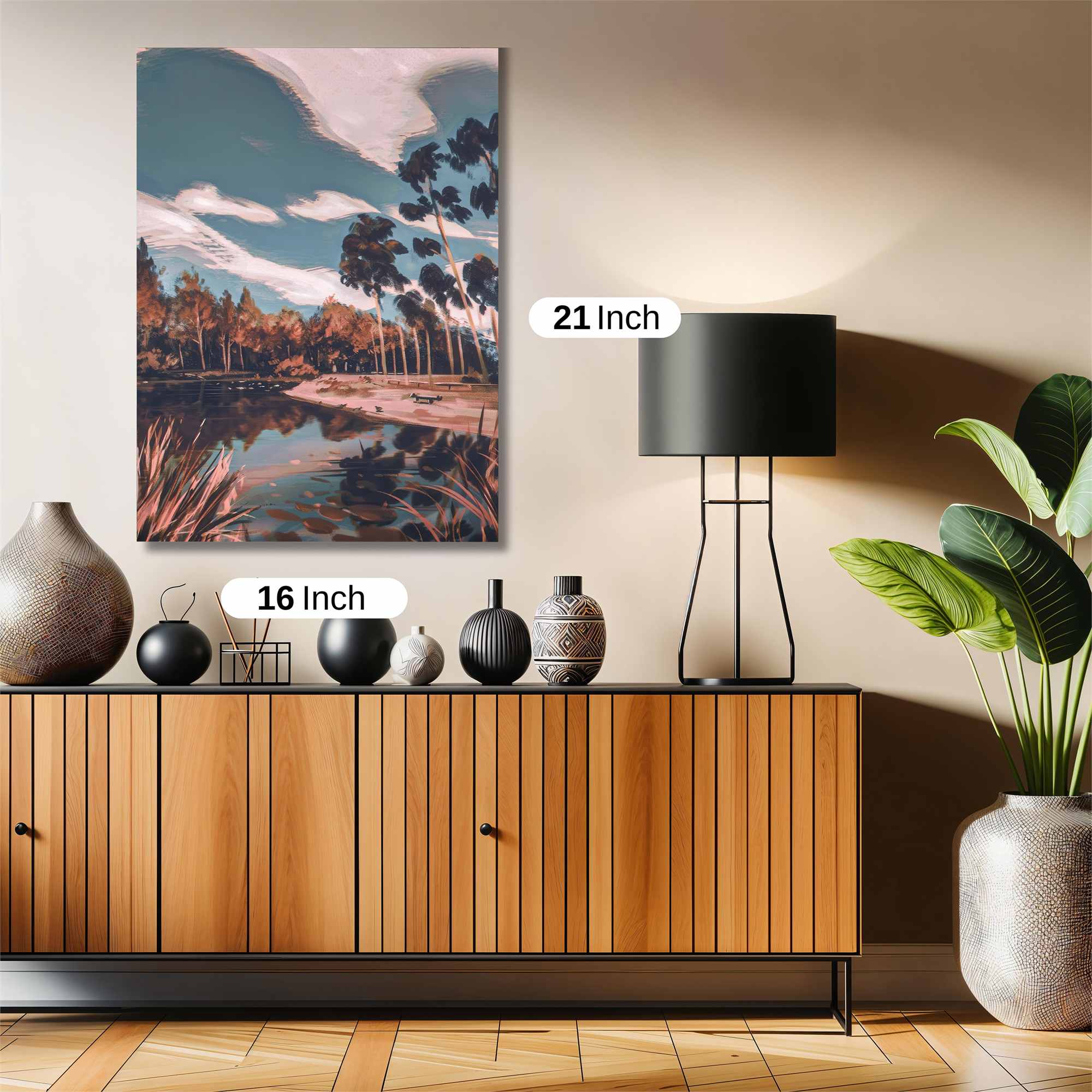 Clouded Serenity Safe Wall Magnetic / M