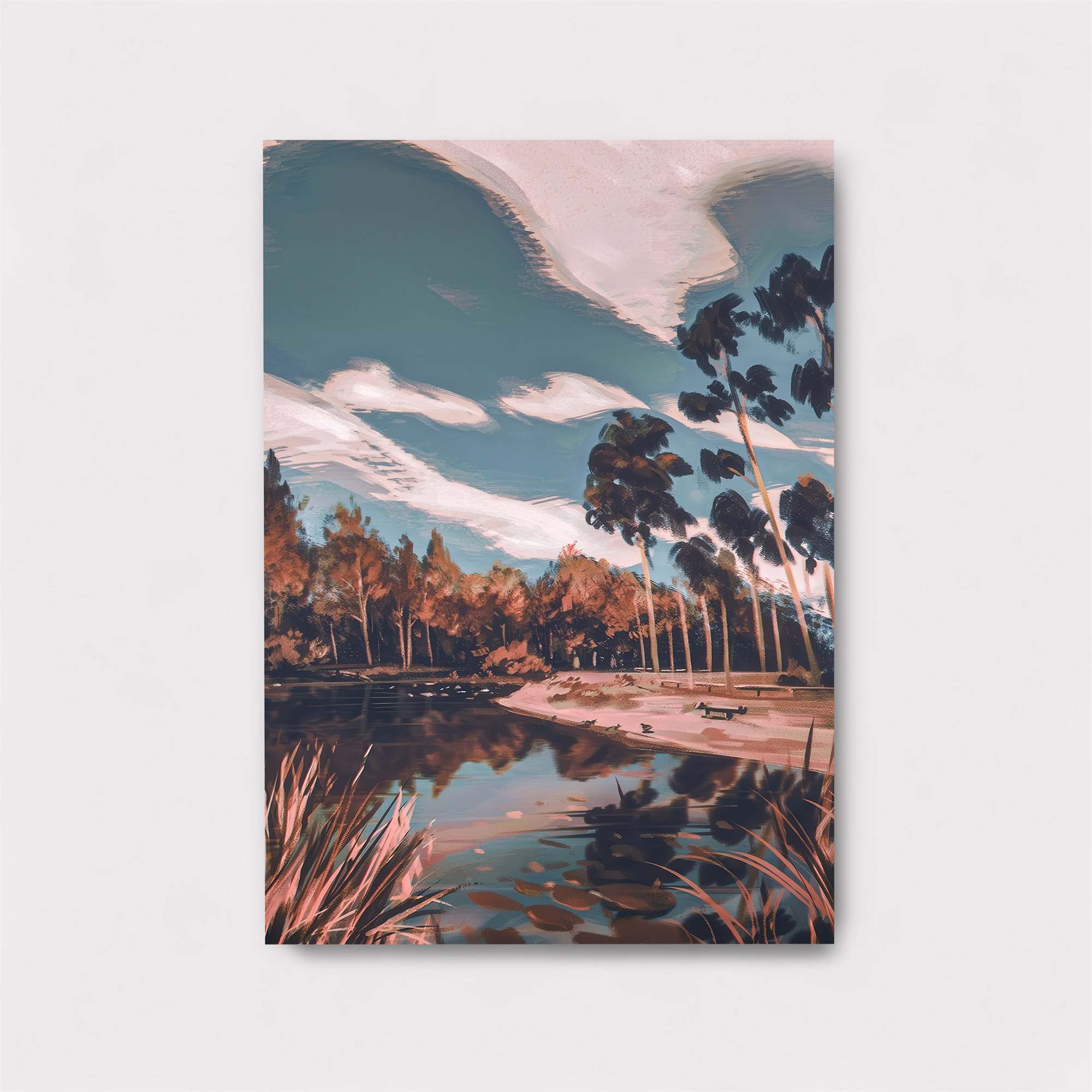 Clouded Serenity Safe Wall Magnetic / M