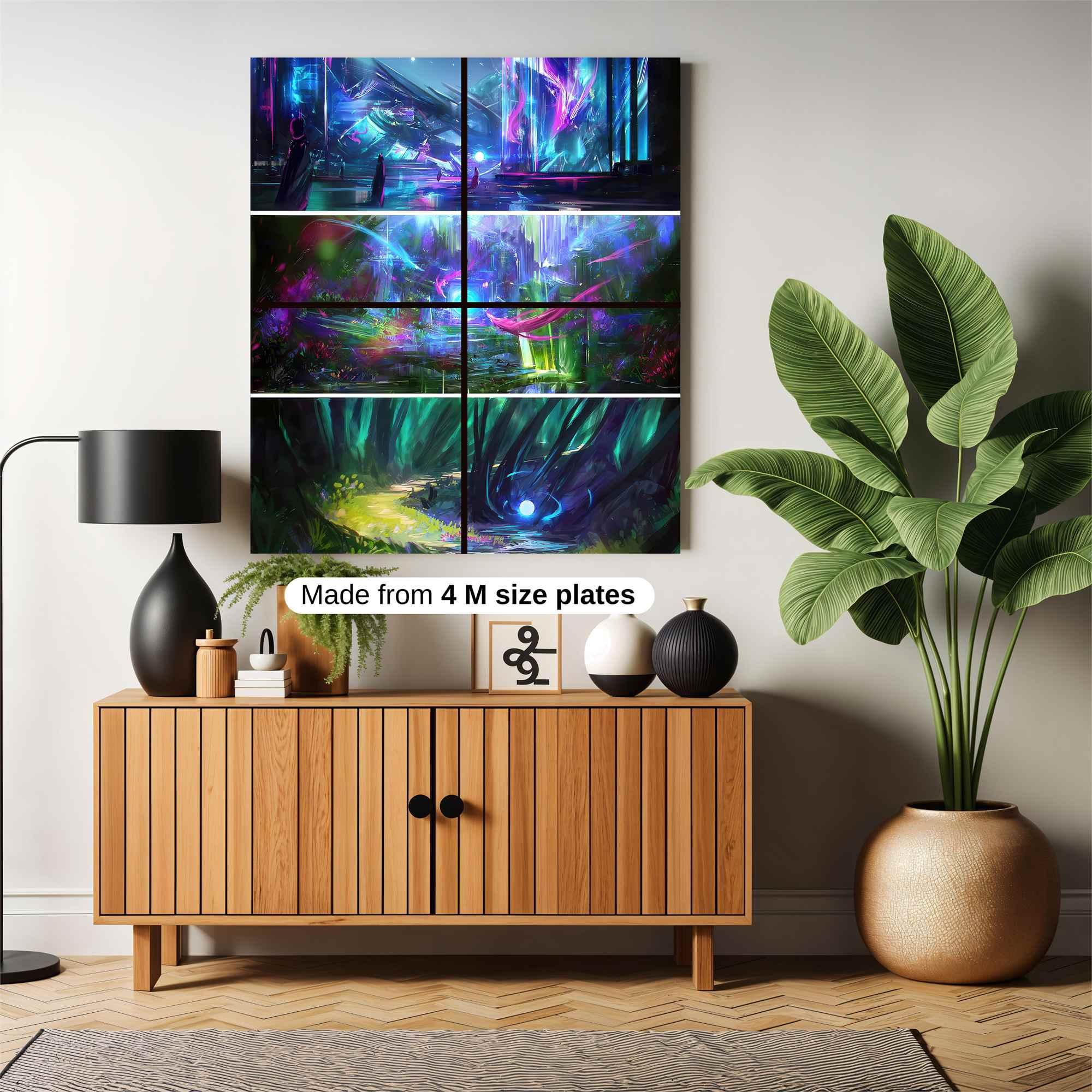 Aurora Dreamscape Safe Wall Magnetic / M