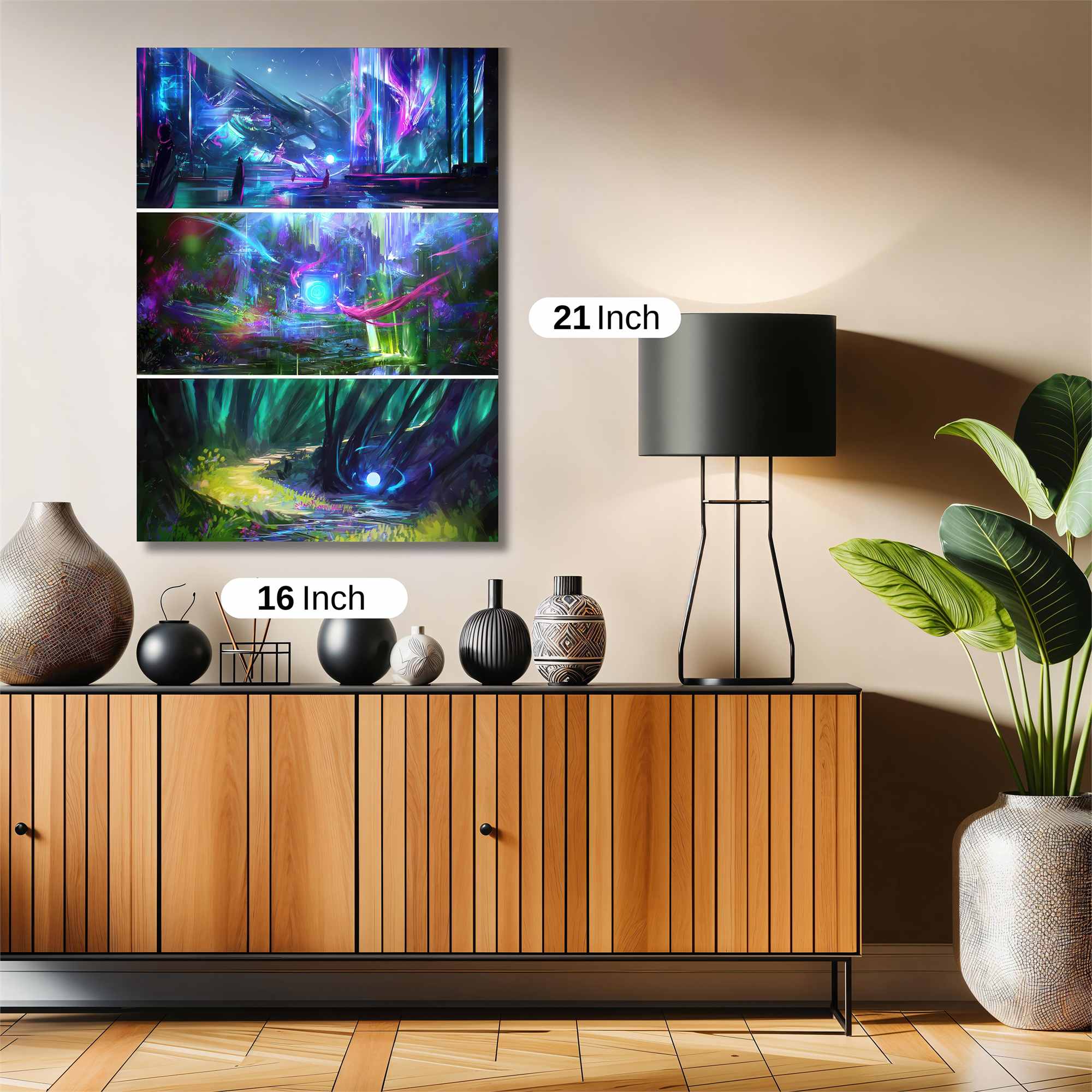 Aurora Dreamscape Safe Wall Magnetic / M