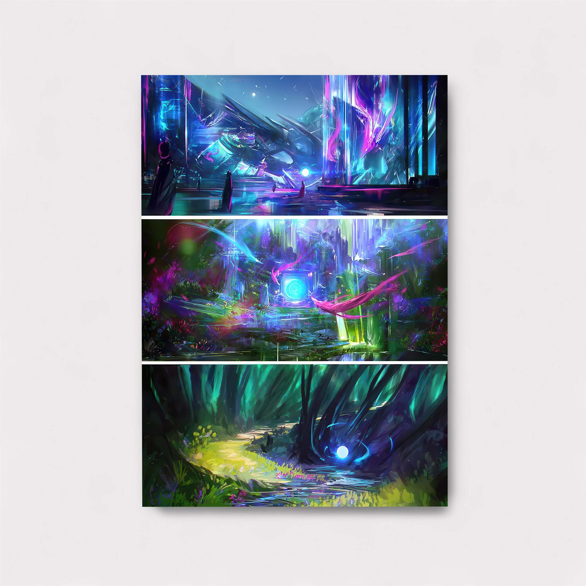 Aurora Dreamscape Safe Wall Magnetic / M