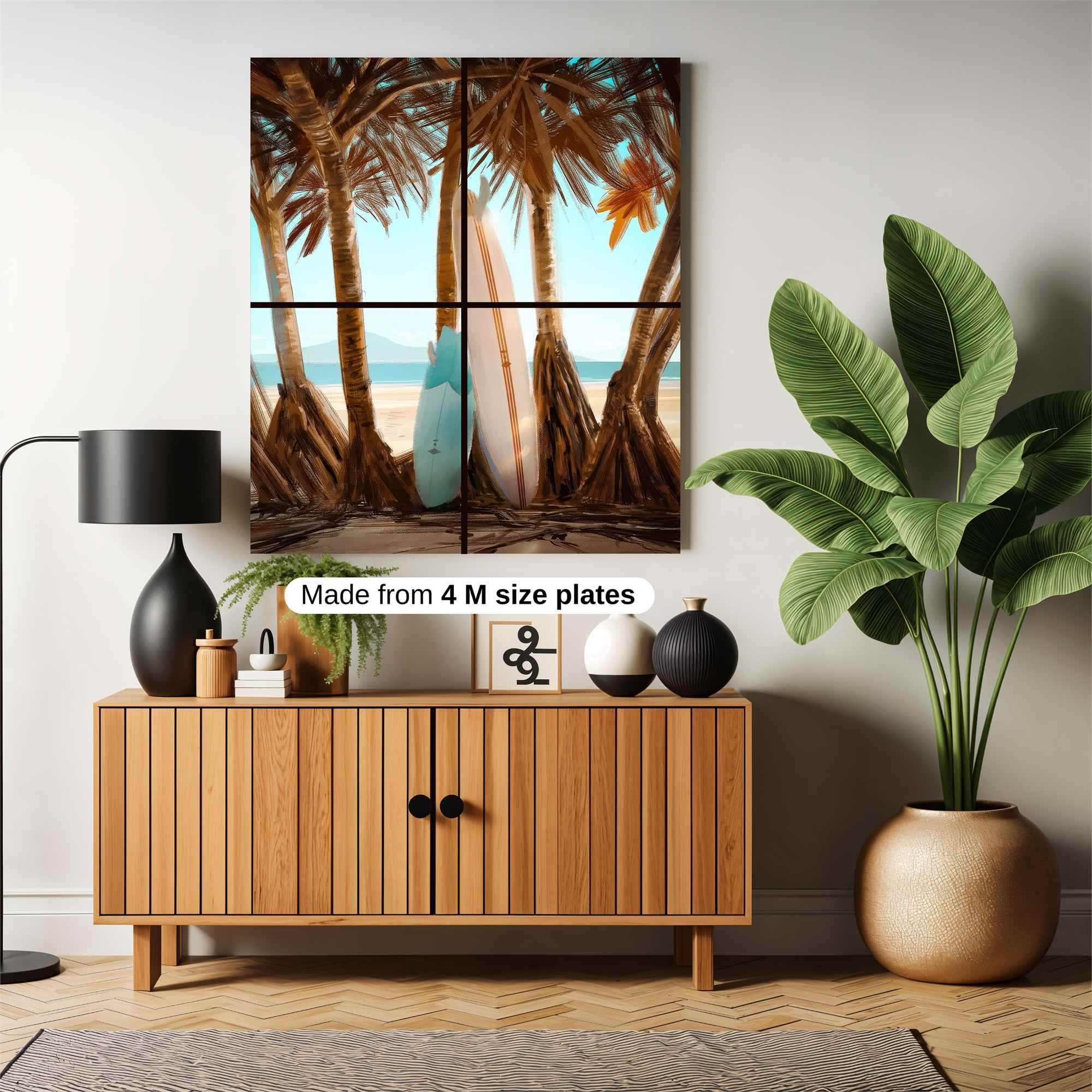 Surf Serenity Safe Wall Magnetic / M