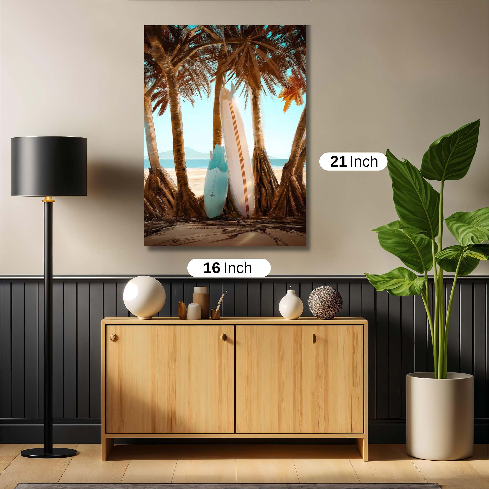 Surf Serenity Safe Wall Magnetic / M