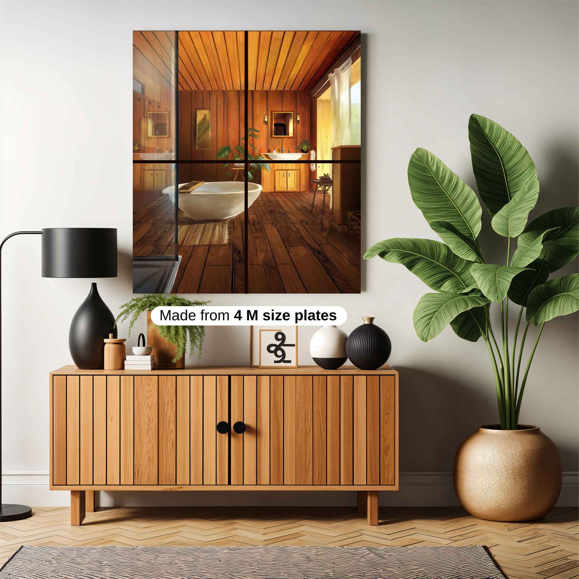 Wooden Serenity Safe Wall Magnetic / M