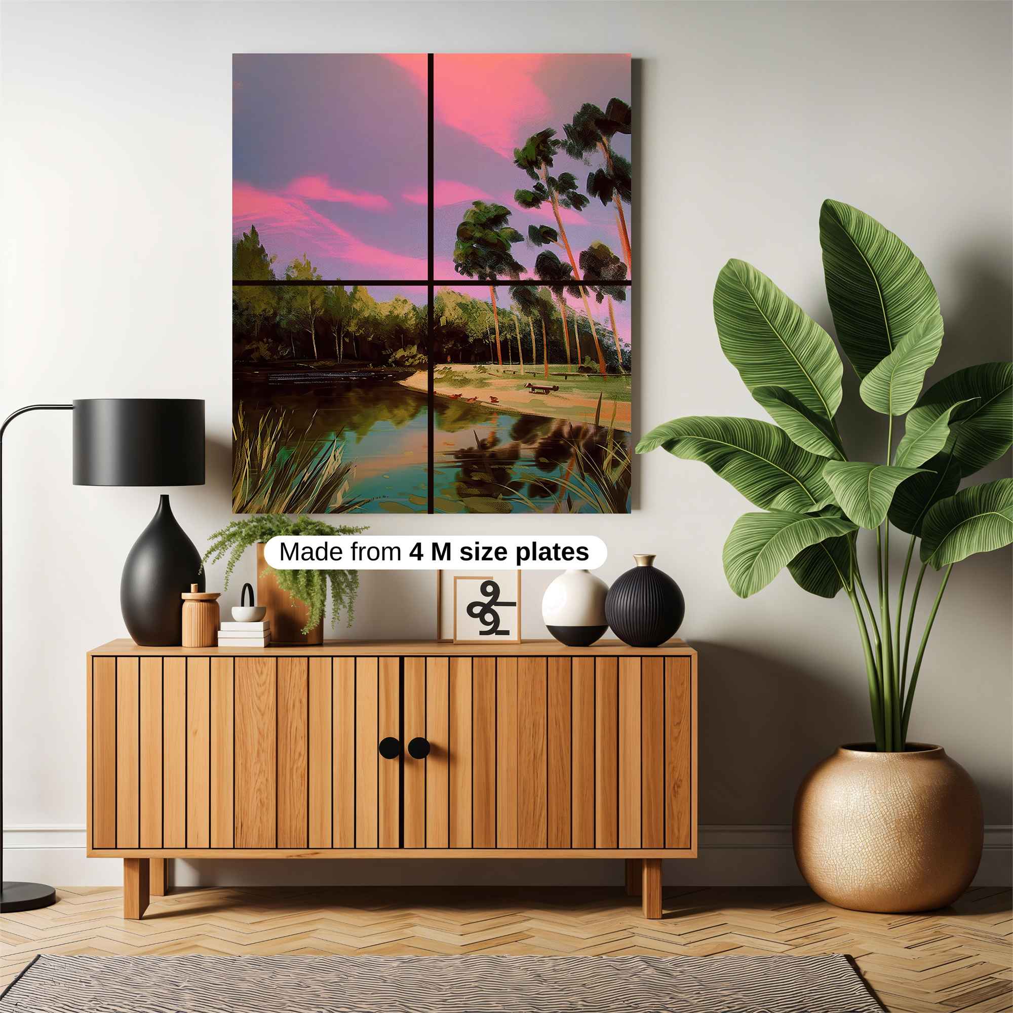 Sunset Serenity Safe Wall Magnetic / M