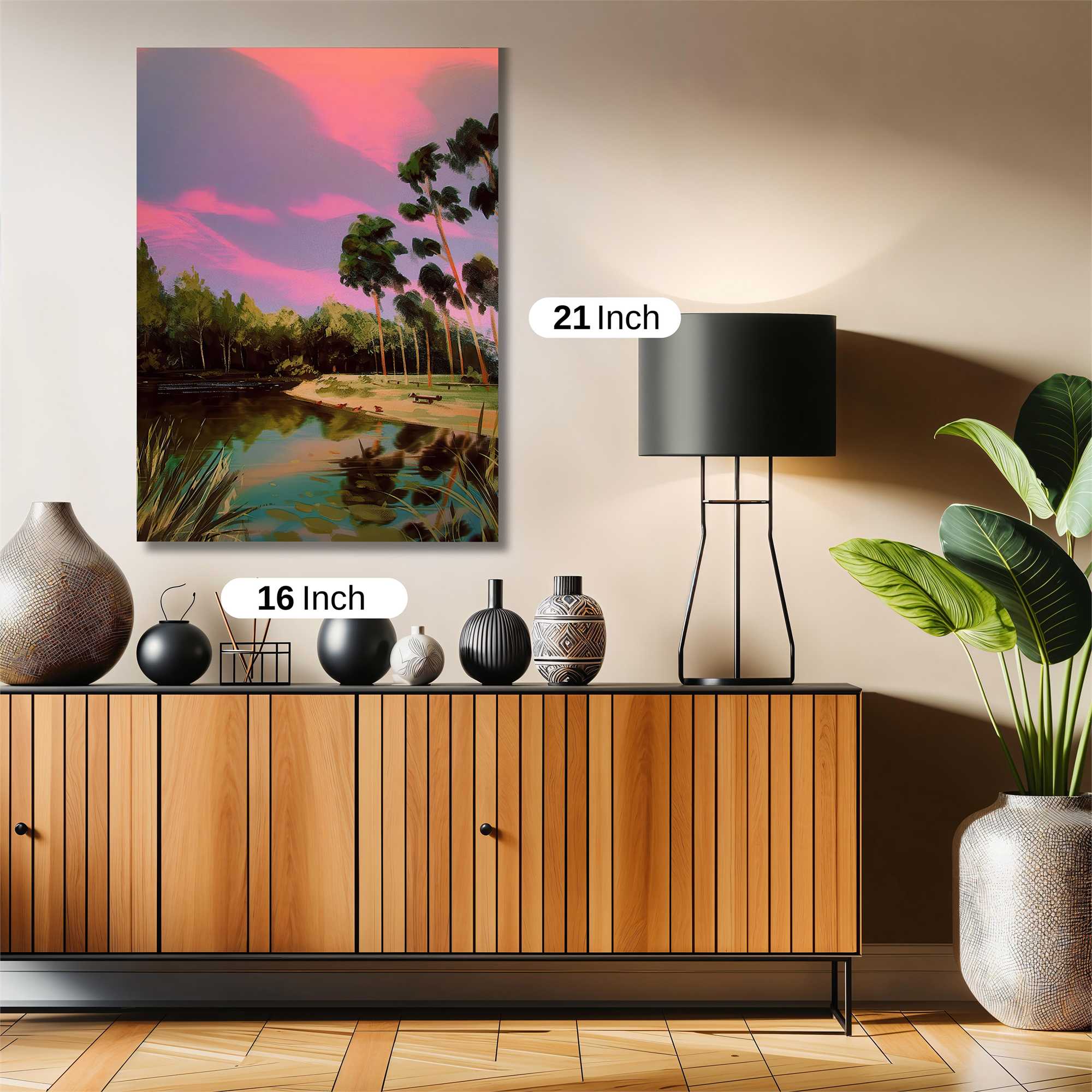 Sunset Serenity Safe Wall Magnetic / M
