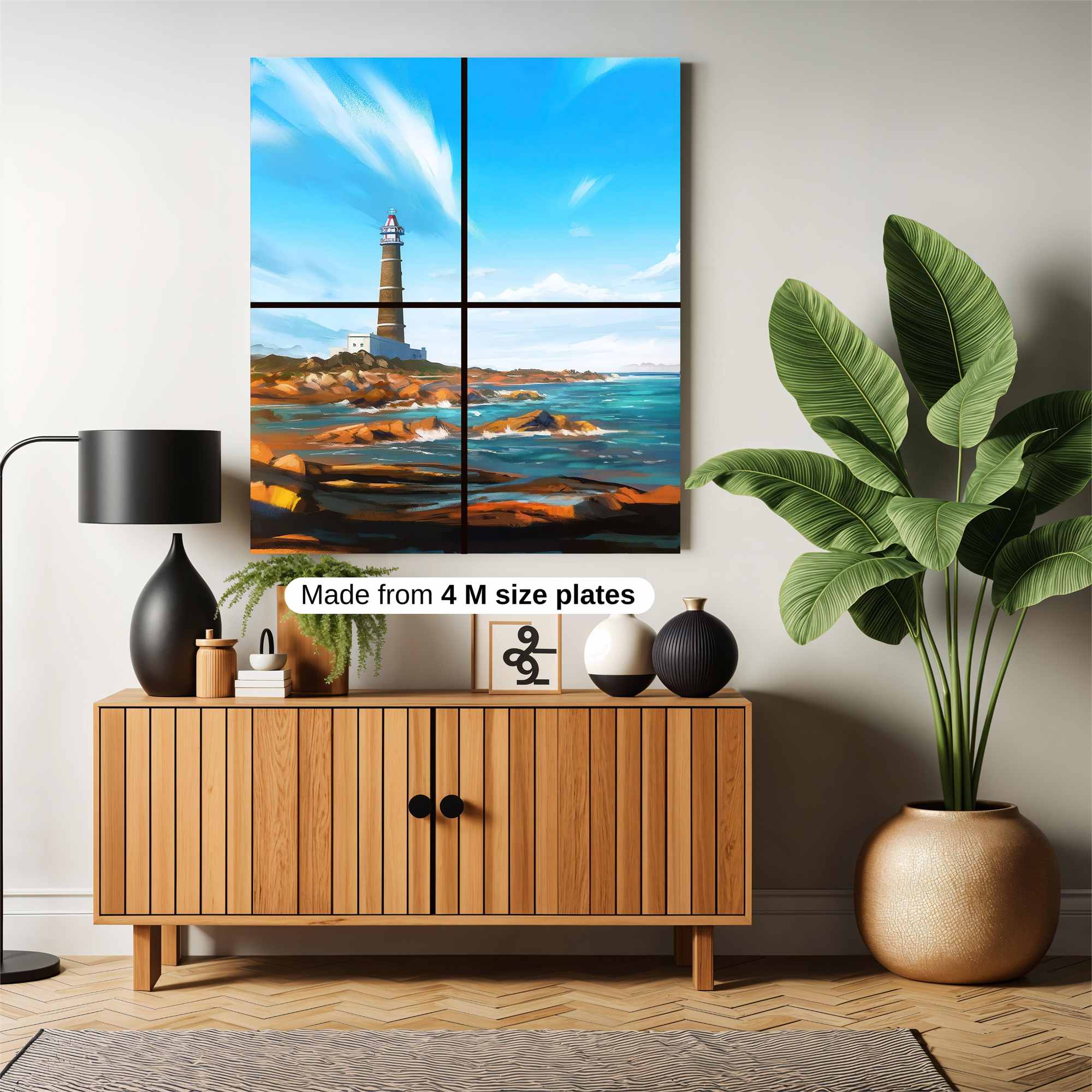 Lighthouse Serenity Safe Wall Magnetic / M