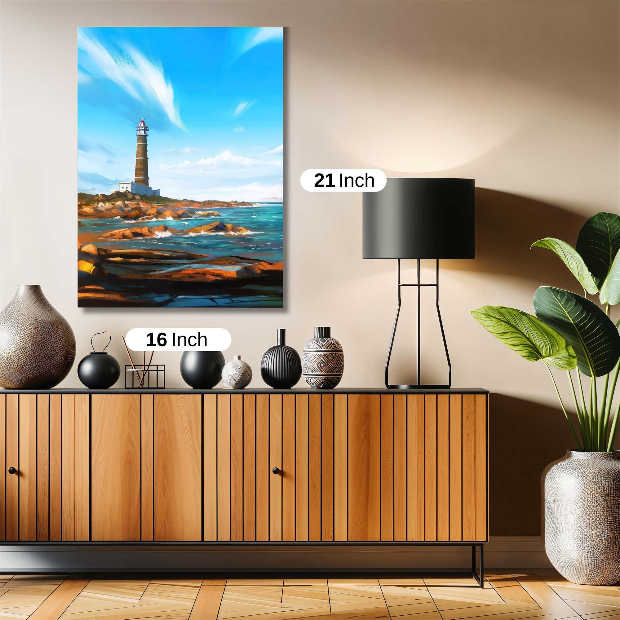 Lighthouse Serenity Safe Wall Magnetic / M