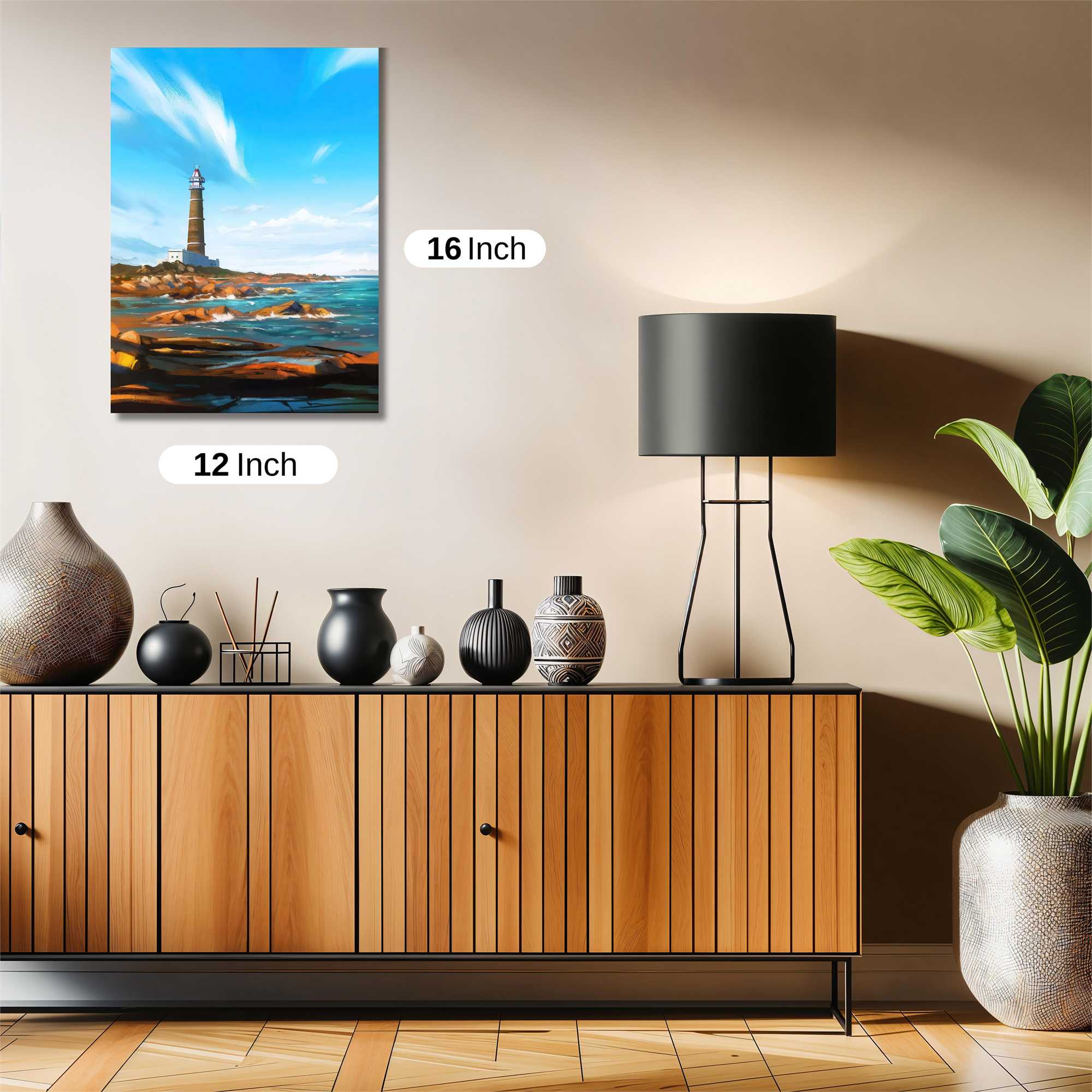 Lighthouse Serenity Safe Wall Magnetic / M
