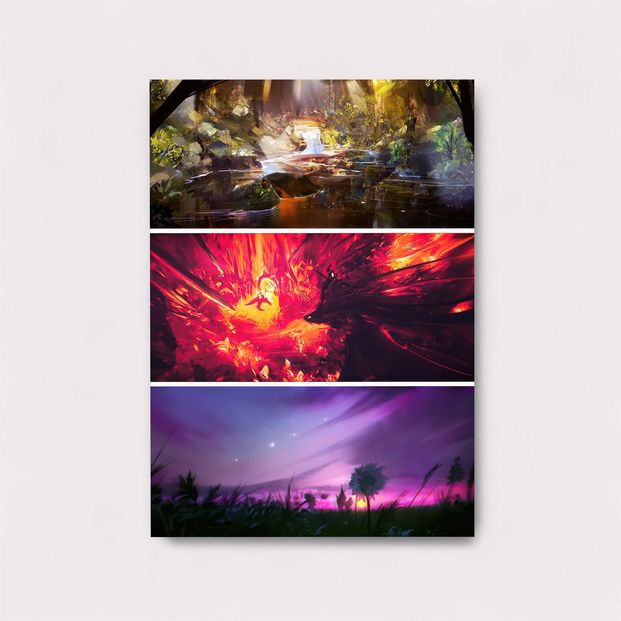 Jungle Serenity Safe Wall Magnetic / M