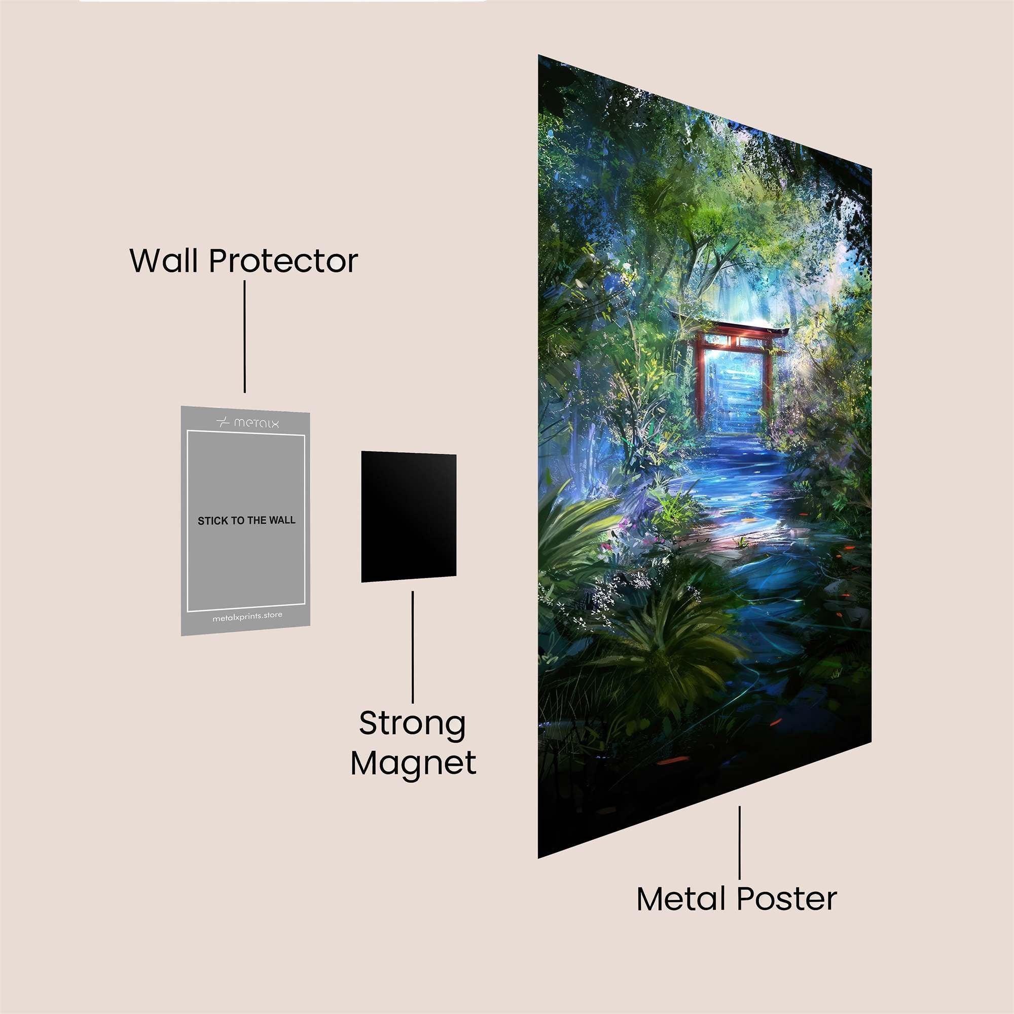 Torii Tranquil Safe Wall Magnetic / M
