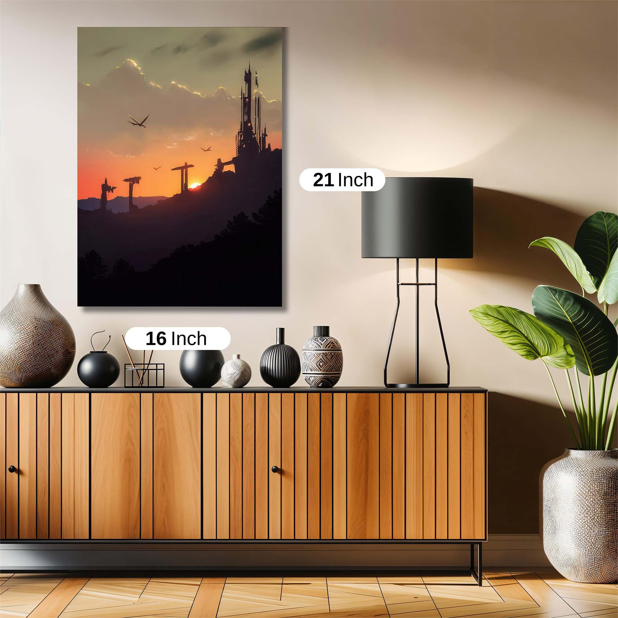 Castle Twilight Safe Wall Magnetic / M