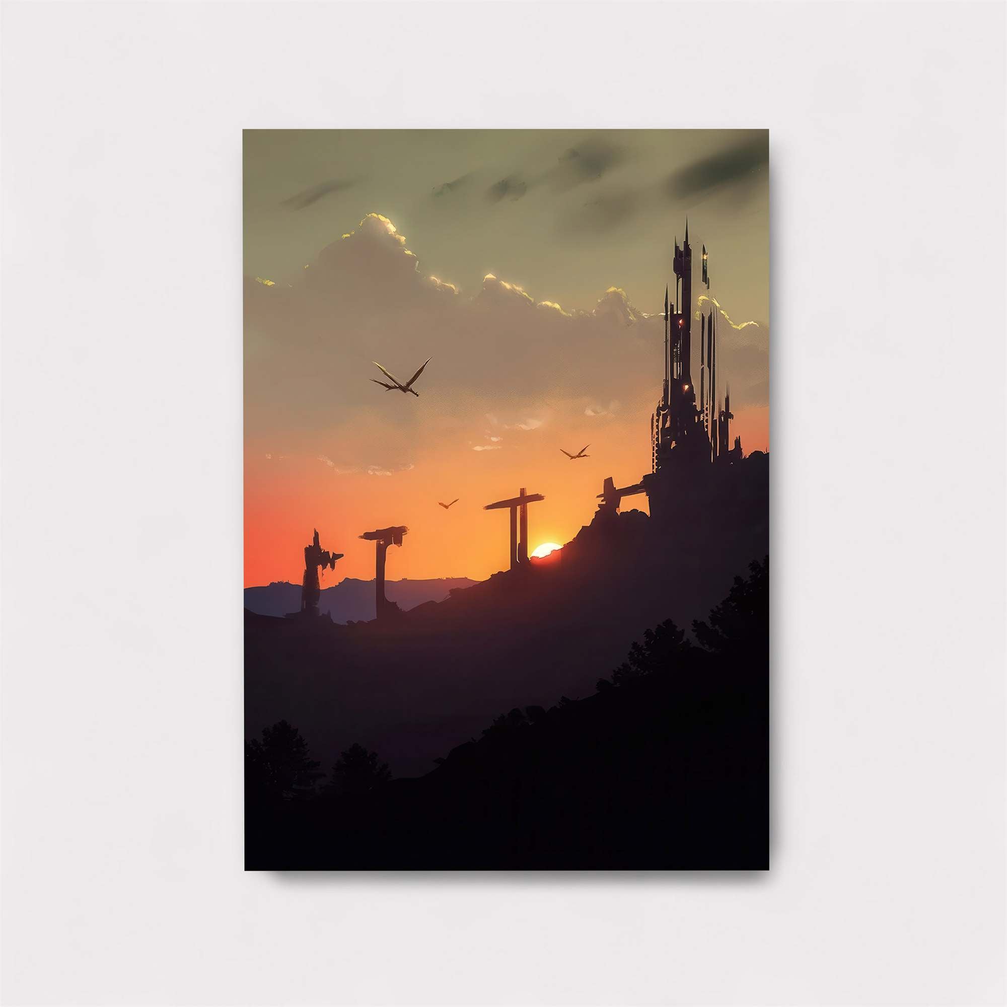 Castle Twilight Safe Wall Magnetic / M