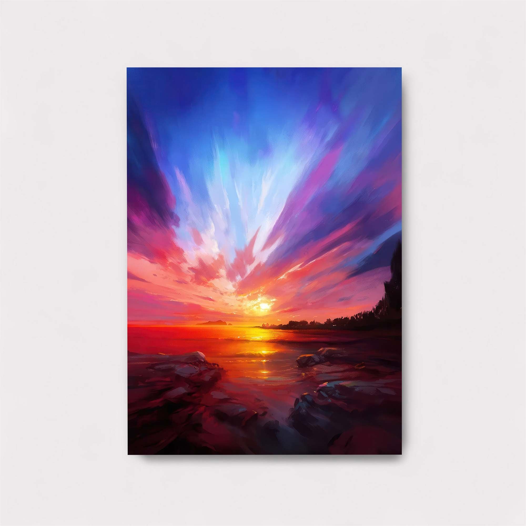 Sunset Serenity Safe Wall Magnetic / M