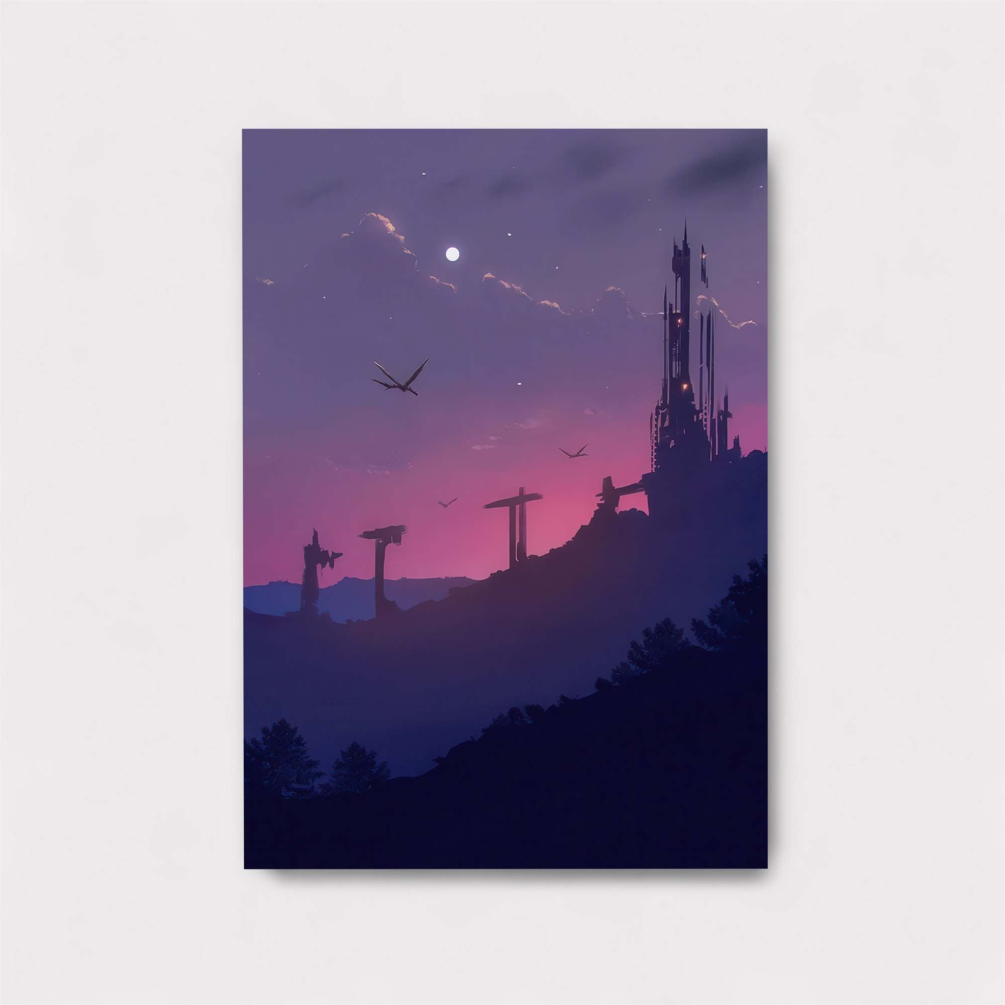 Castle Twilight Safe Wall Magnetic / M