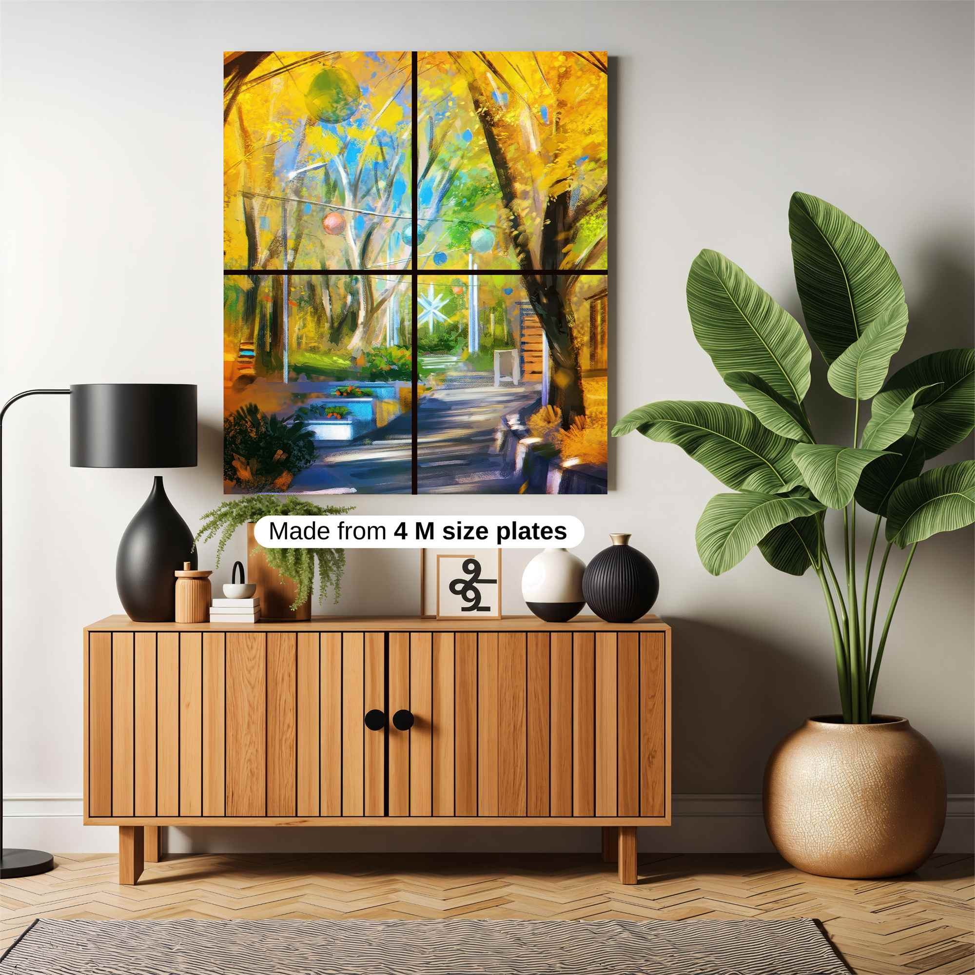 Autumn Whimsy Safe Wall Magnetic / M