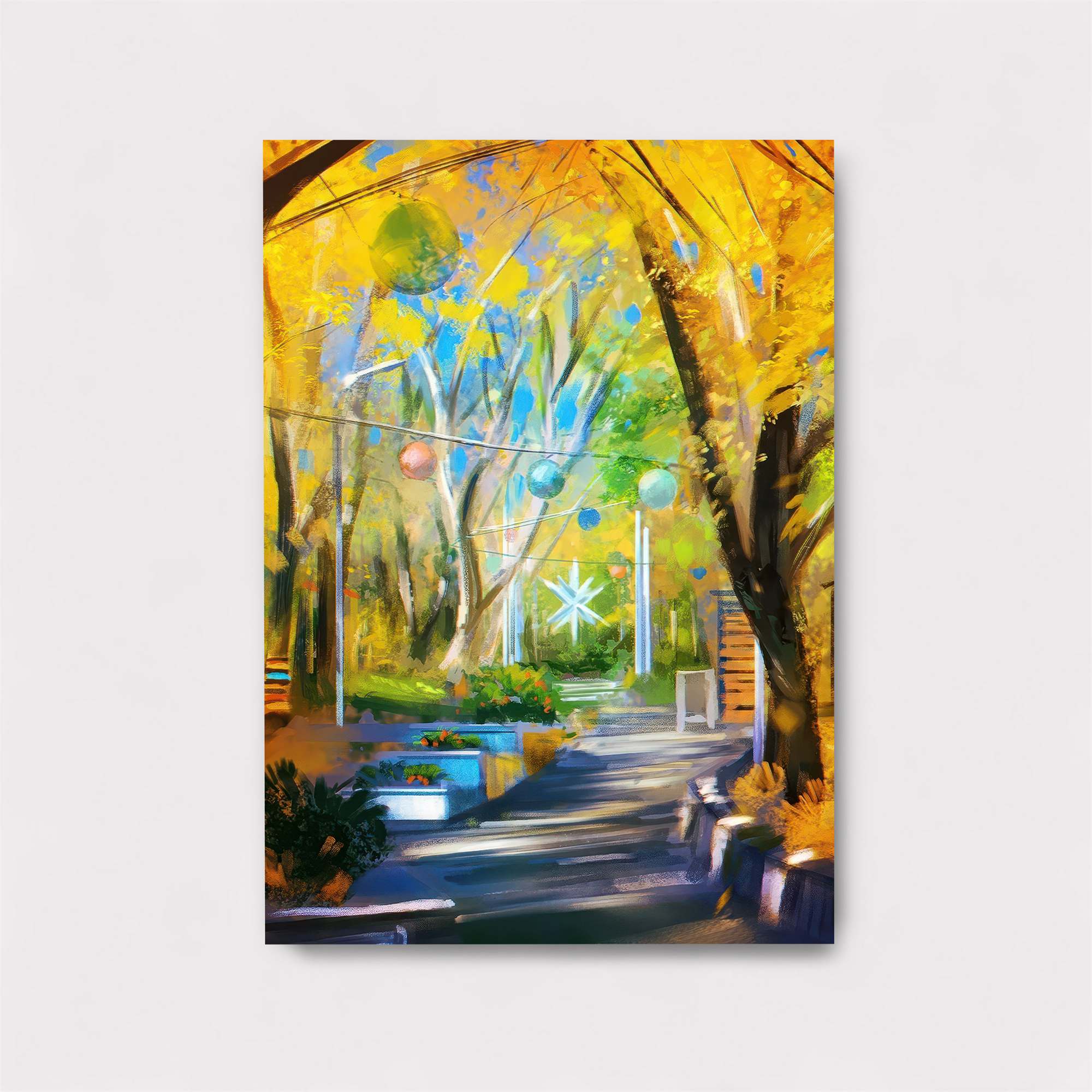 Autumn Whimsy Safe Wall Magnetic / M