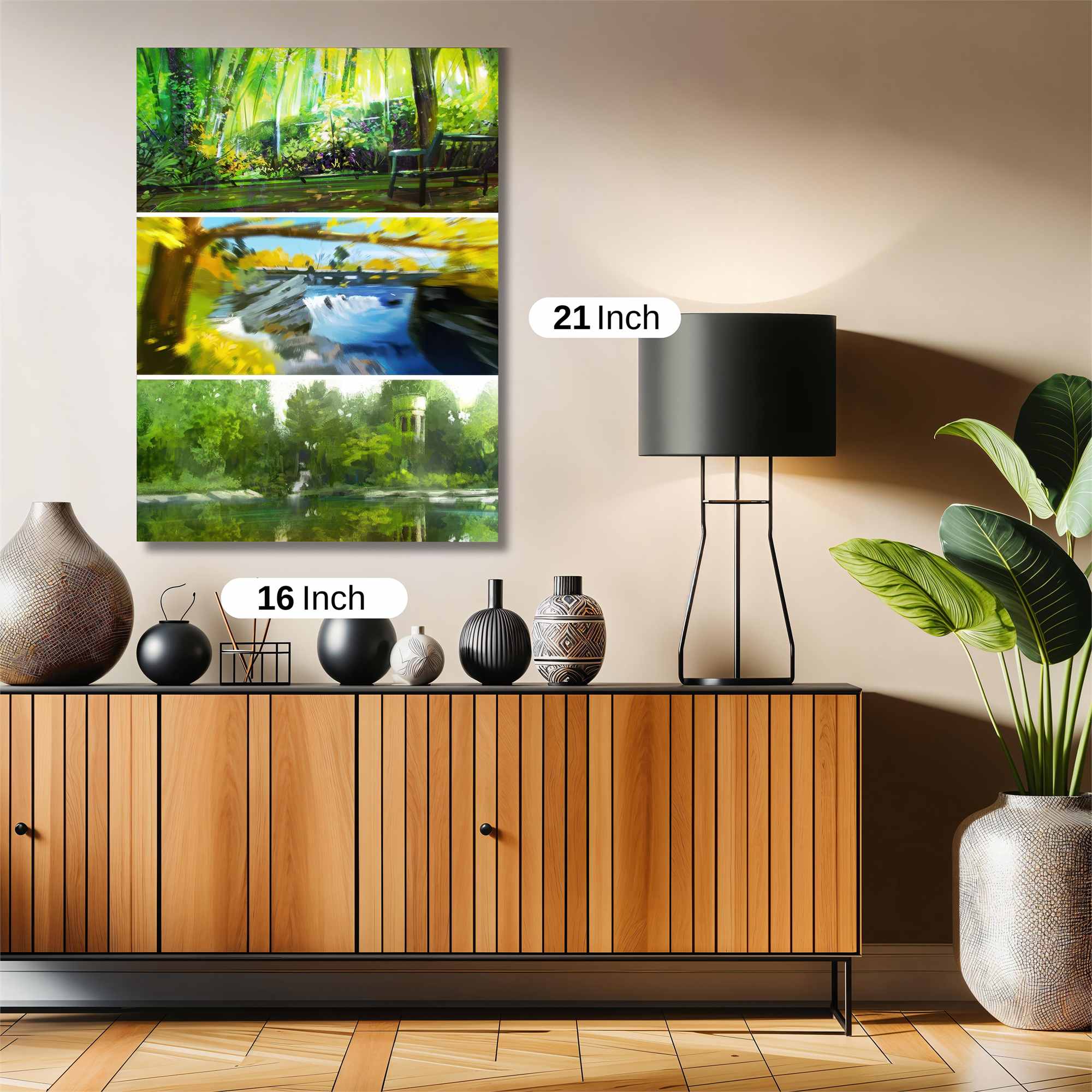 Nature's Serenity Safe Wall Magnetic / M
