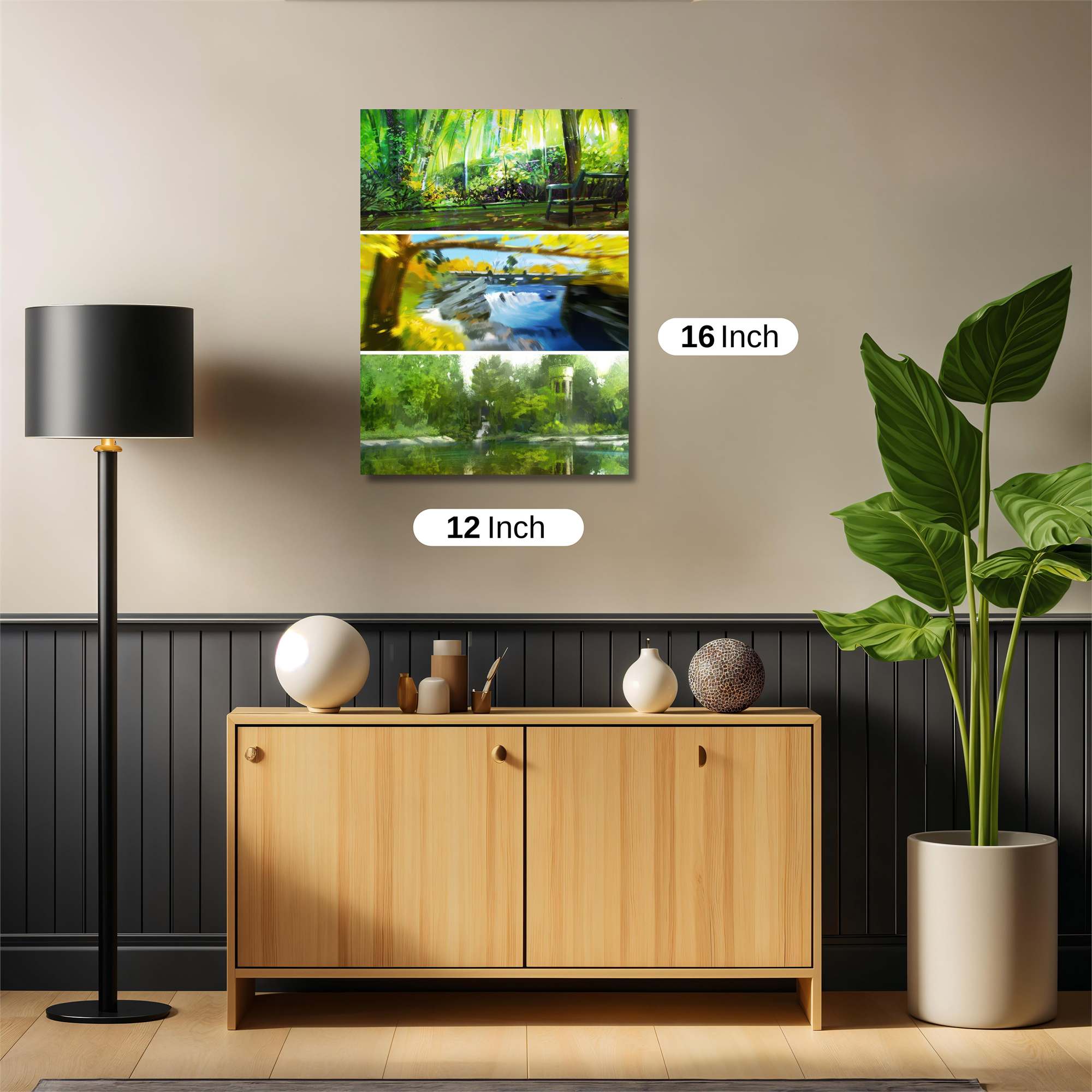 Nature's Serenity Safe Wall Magnetic / M