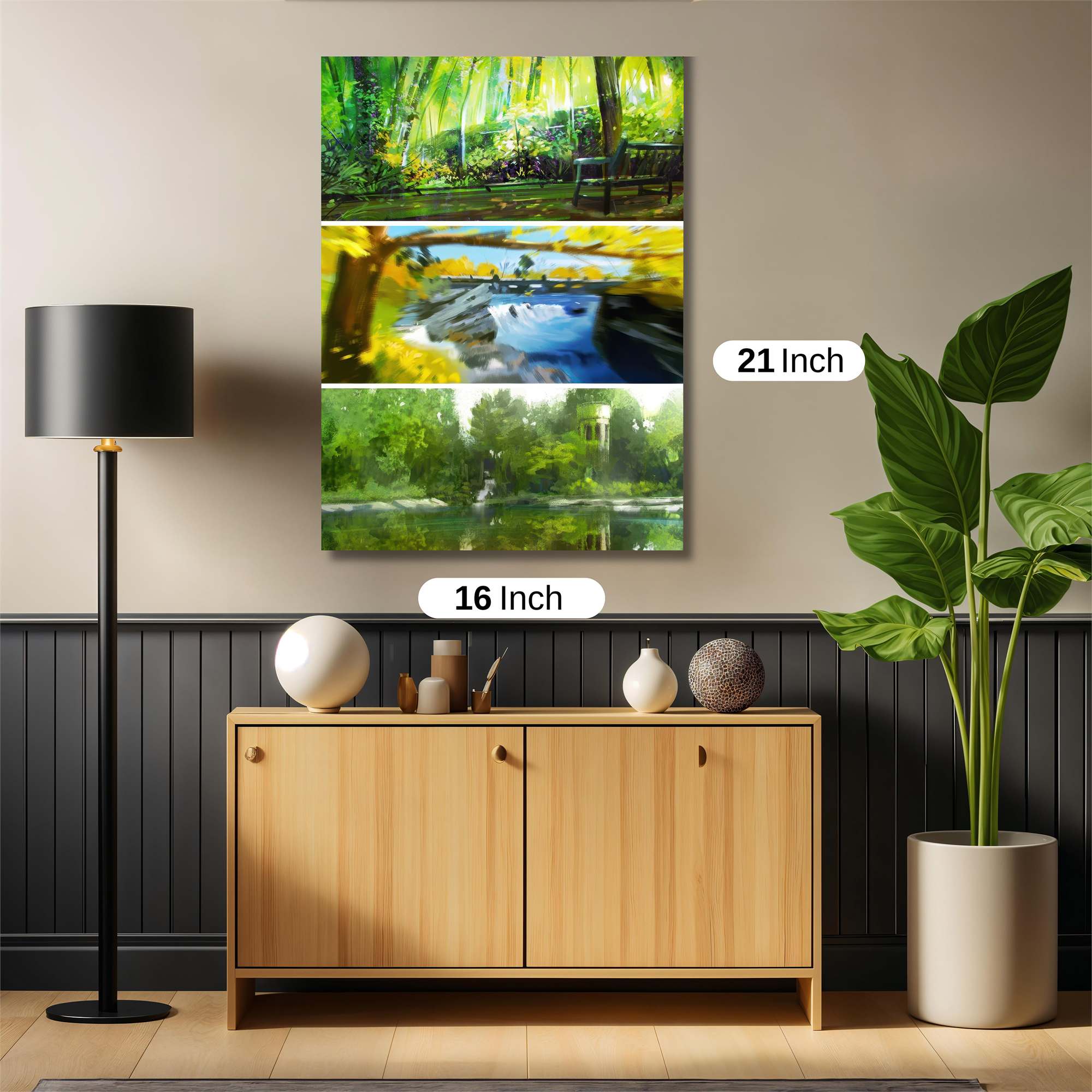 Nature's Serenity Safe Wall Magnetic / M