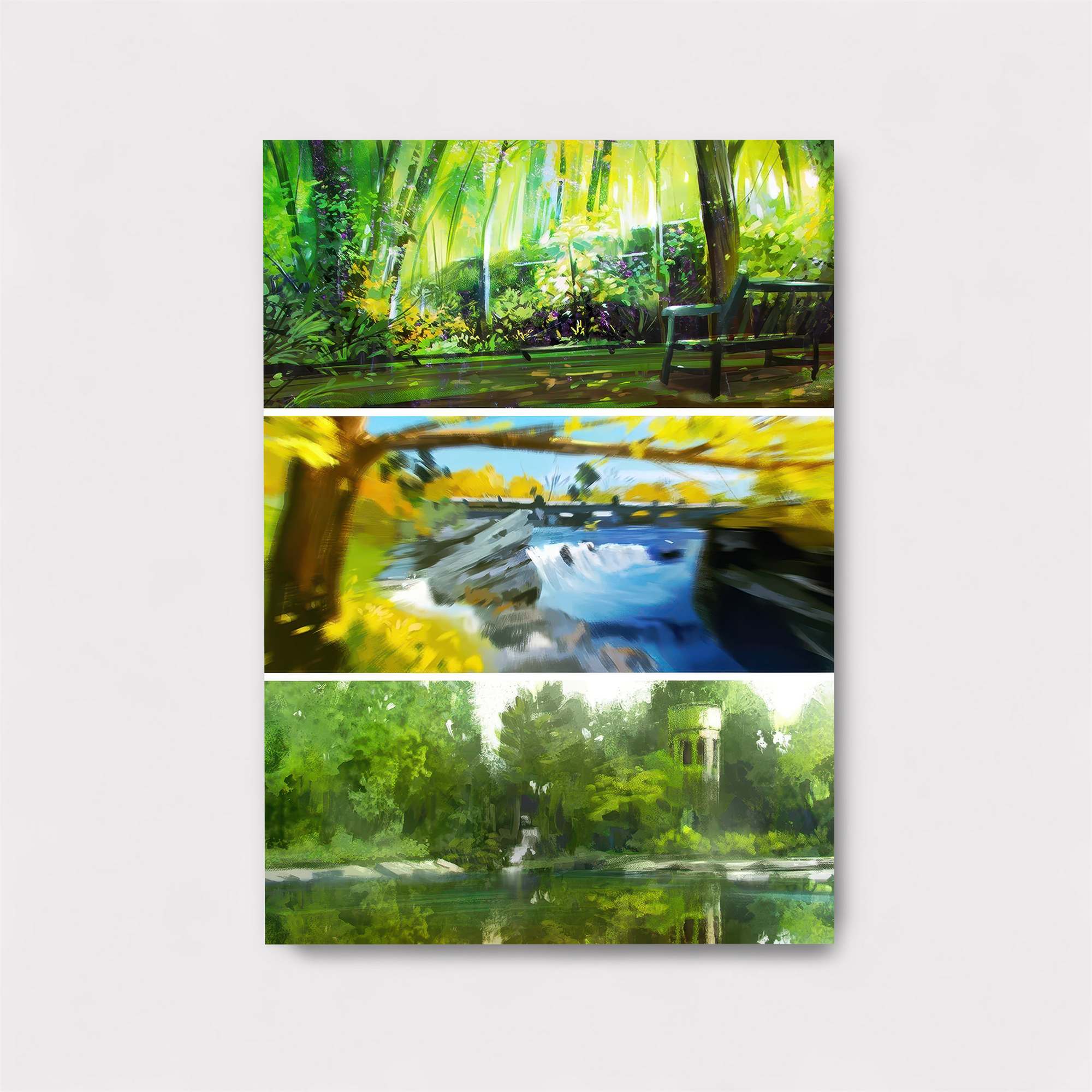 Nature's Serenity Safe Wall Magnetic / M