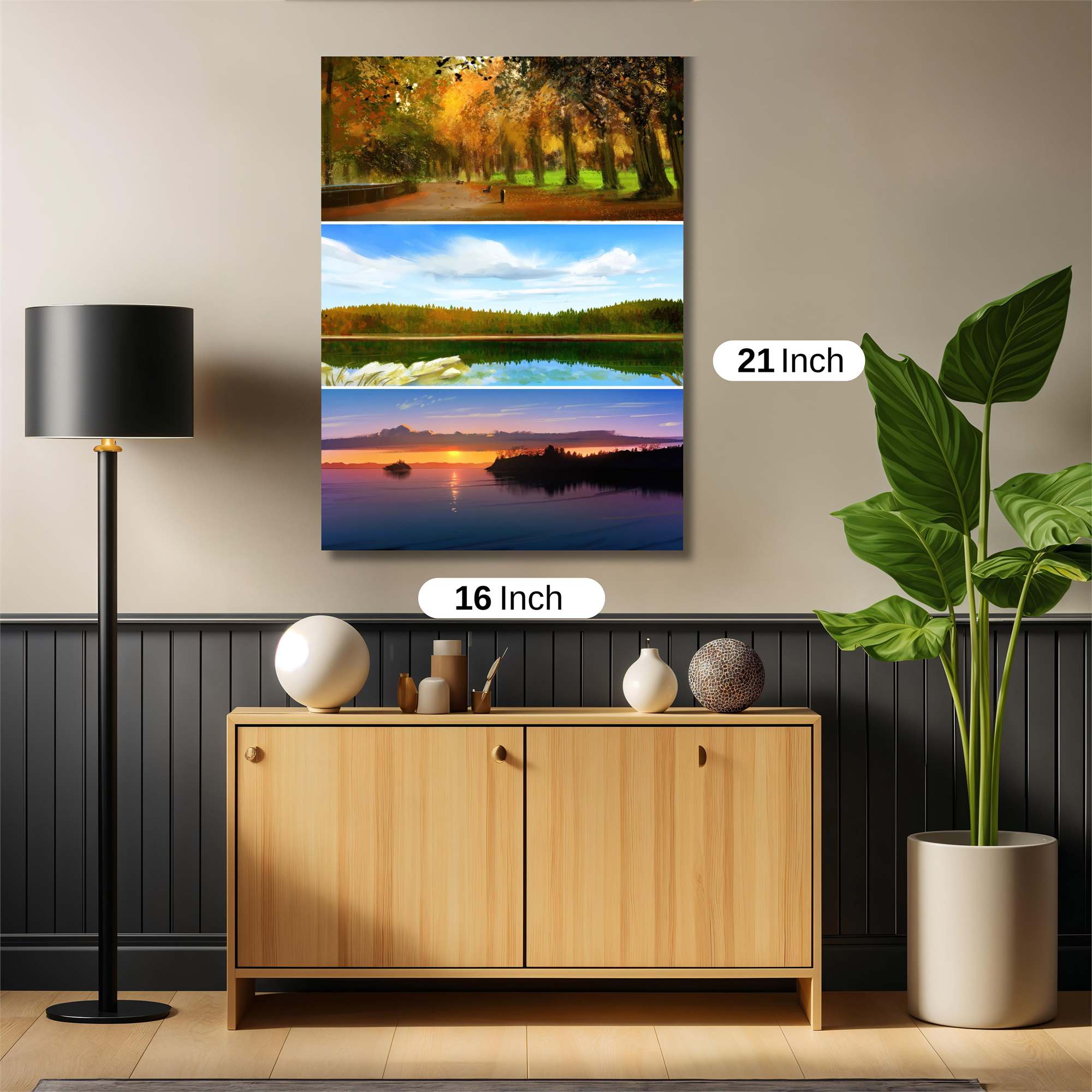 Autumn Serenity Safe Wall Magnetic / M