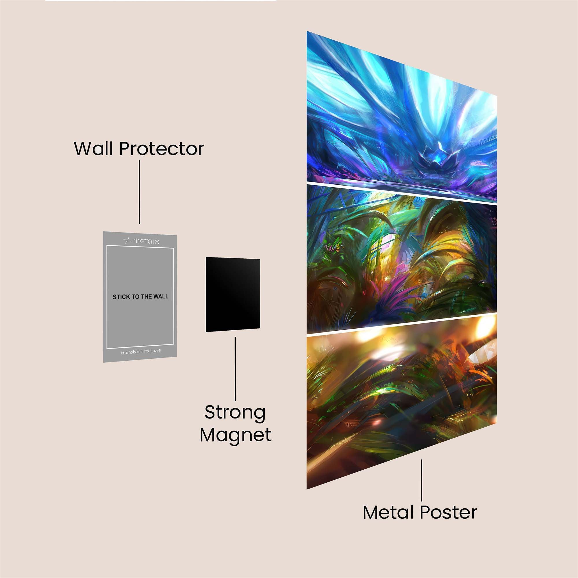Jungle Radiance Safe Wall Magnetic / M