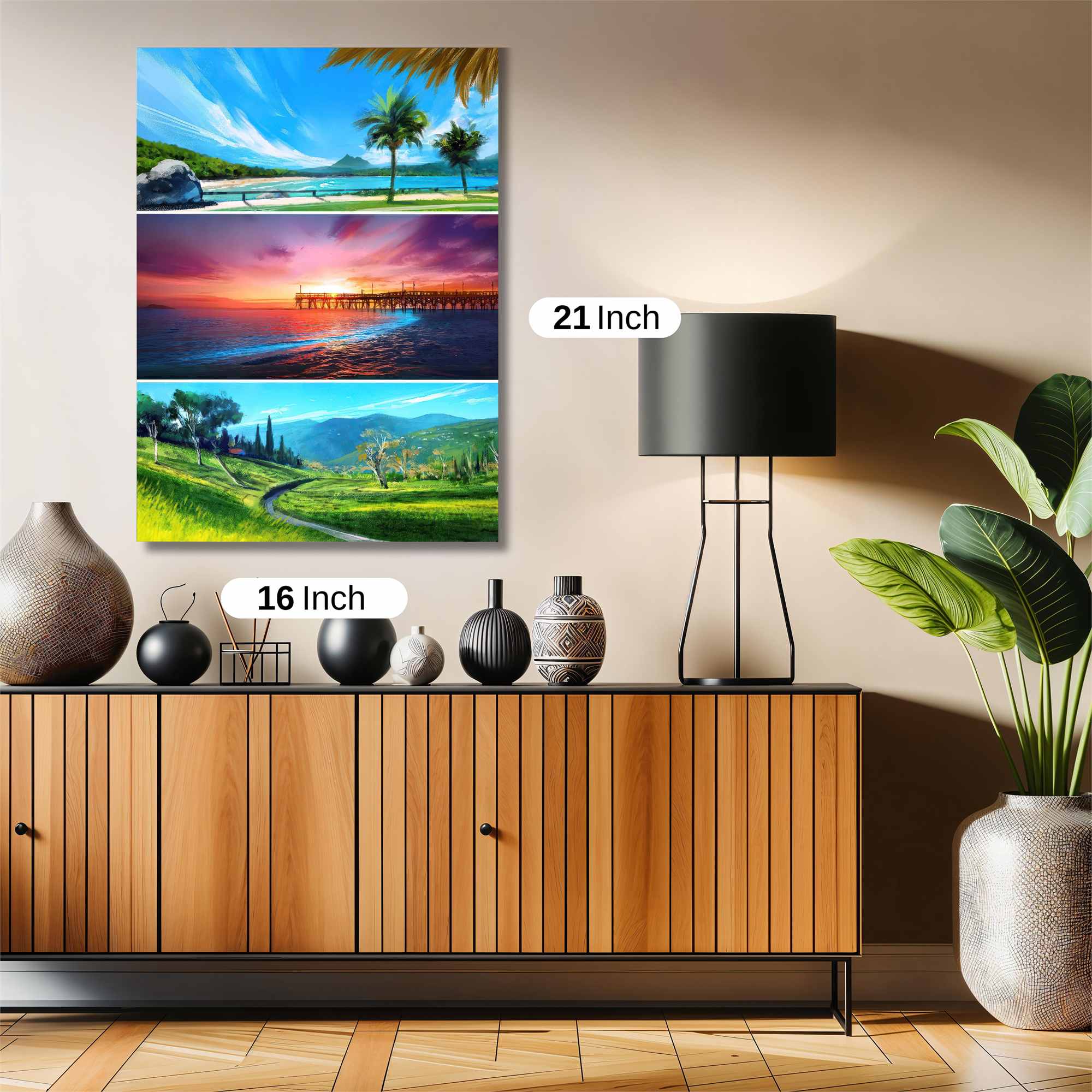 Tropical Bliss Safe Wall Magnetic / M