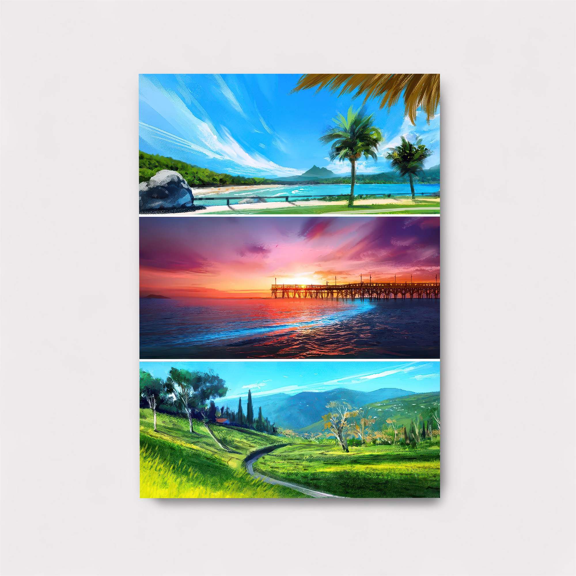 Tropical Bliss Safe Wall Magnetic / M