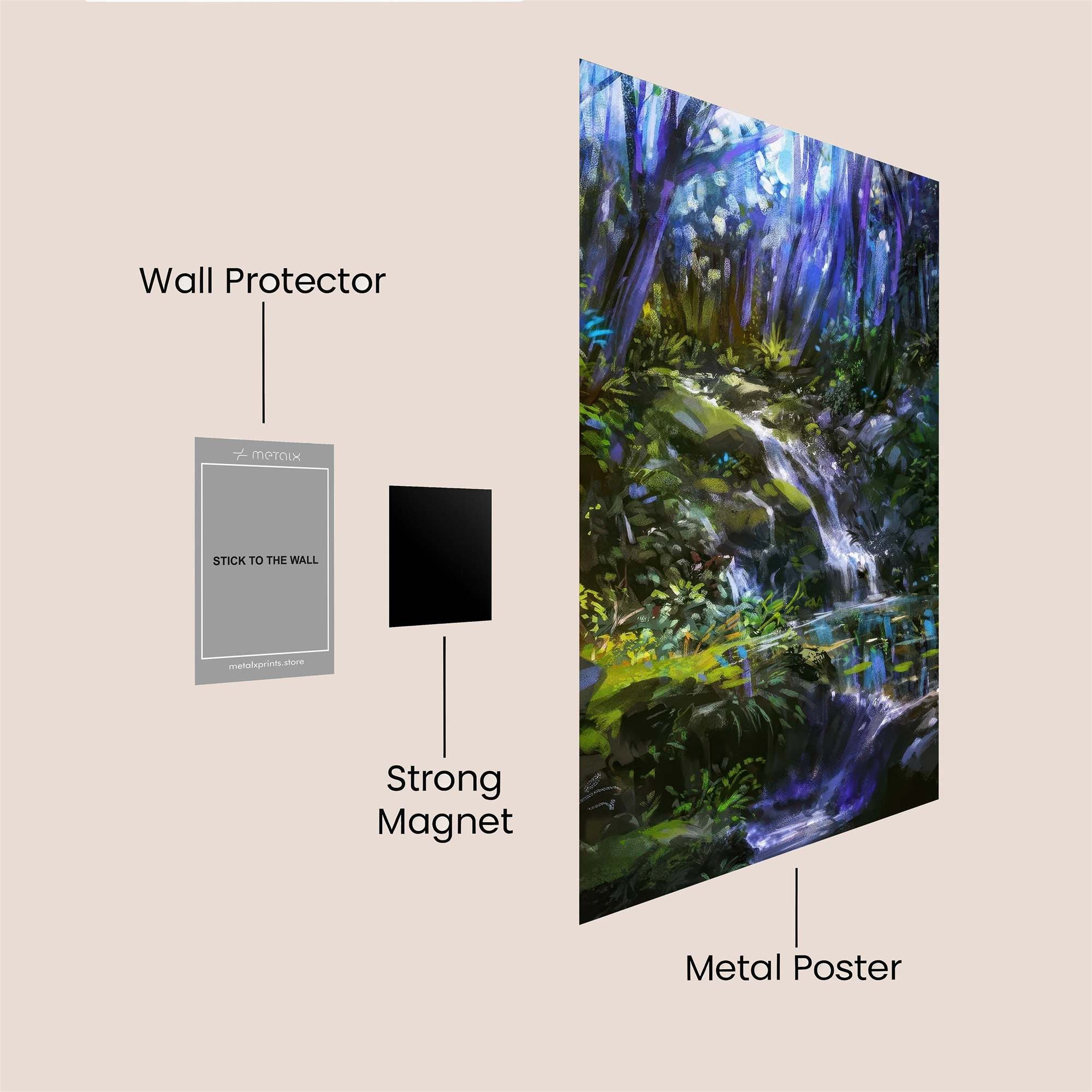 Forest Whisper Safe Wall Magnetic / M