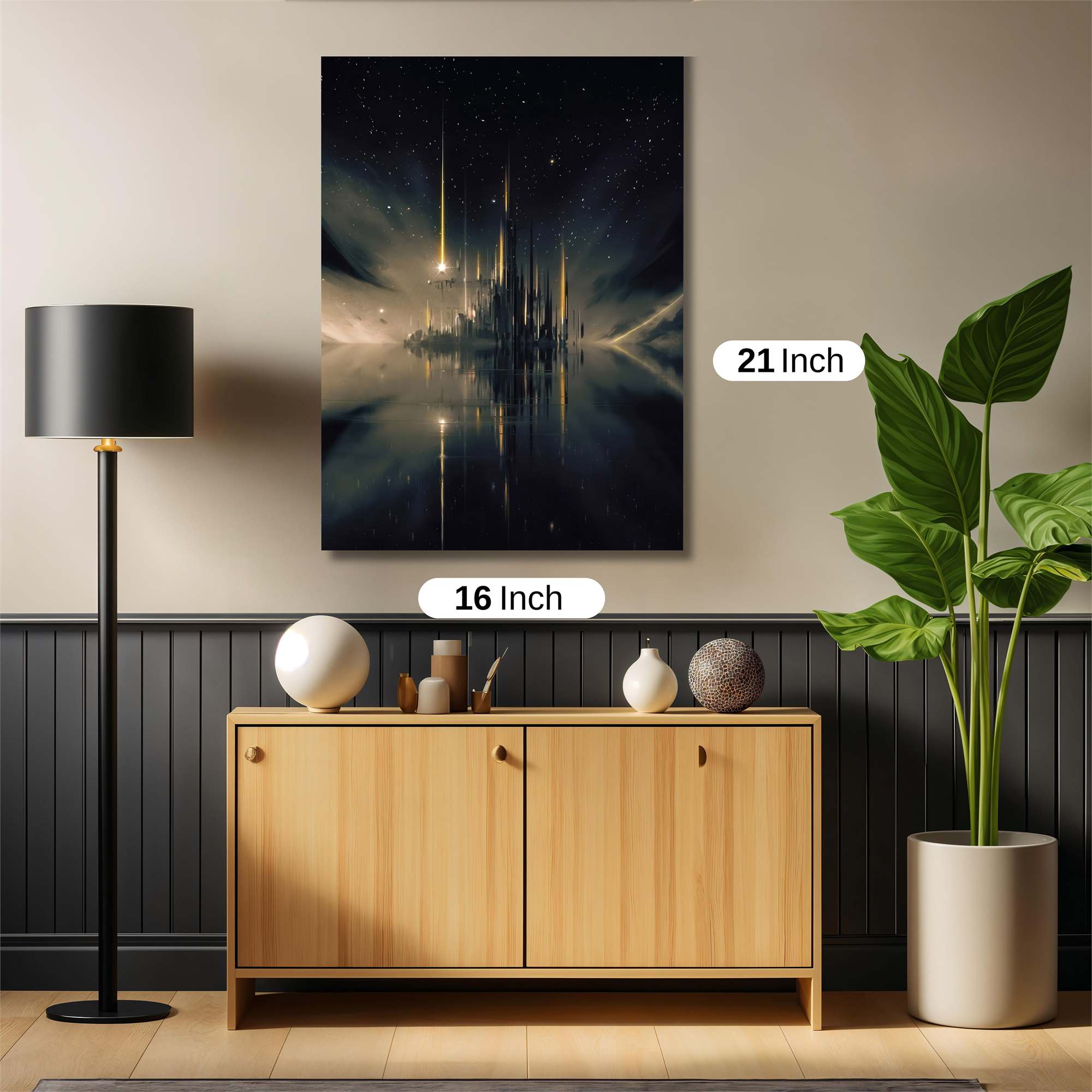 Starlit Citadel Safe Wall Magnetic / M