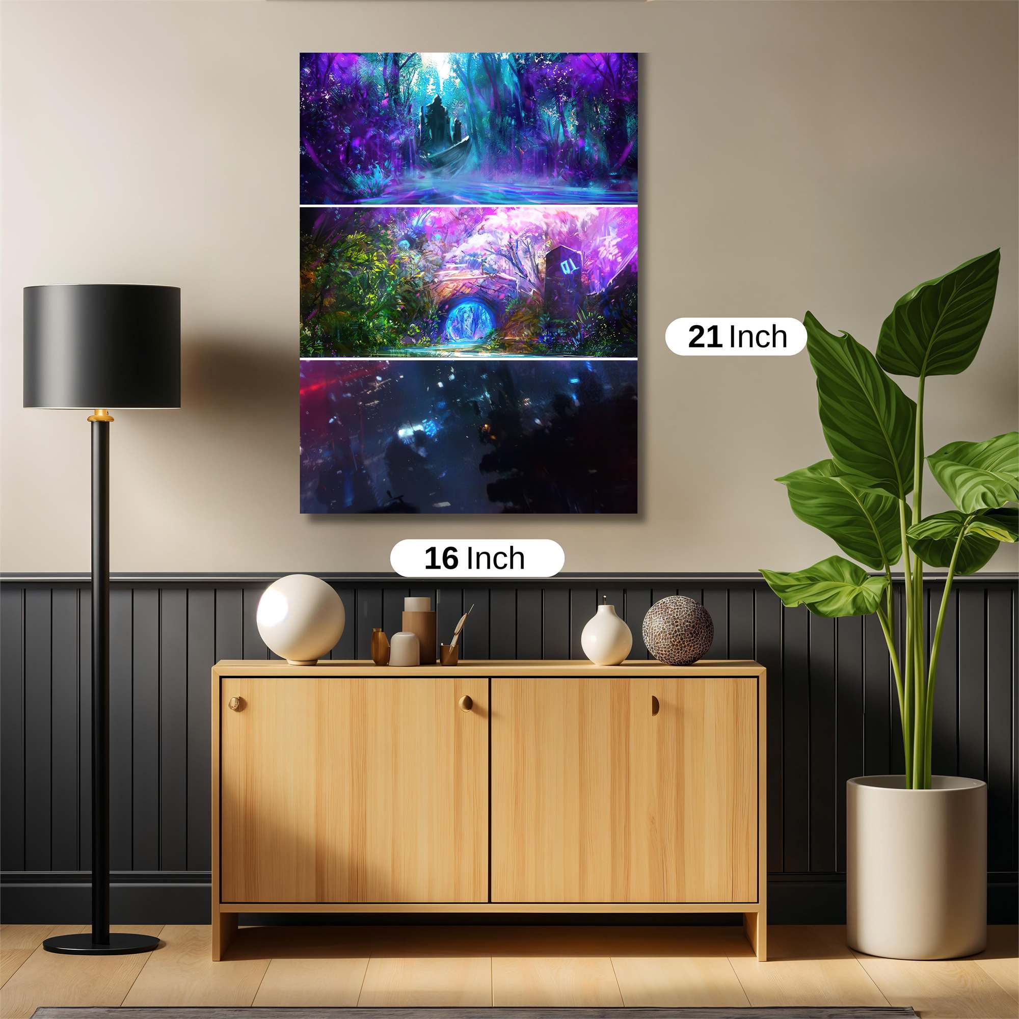 Mystic Adventure Safe Wall Magnetic / M