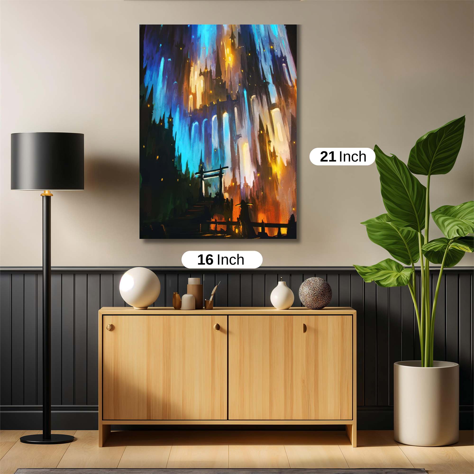 Aurora Castle Safe Wall Magnetic / M