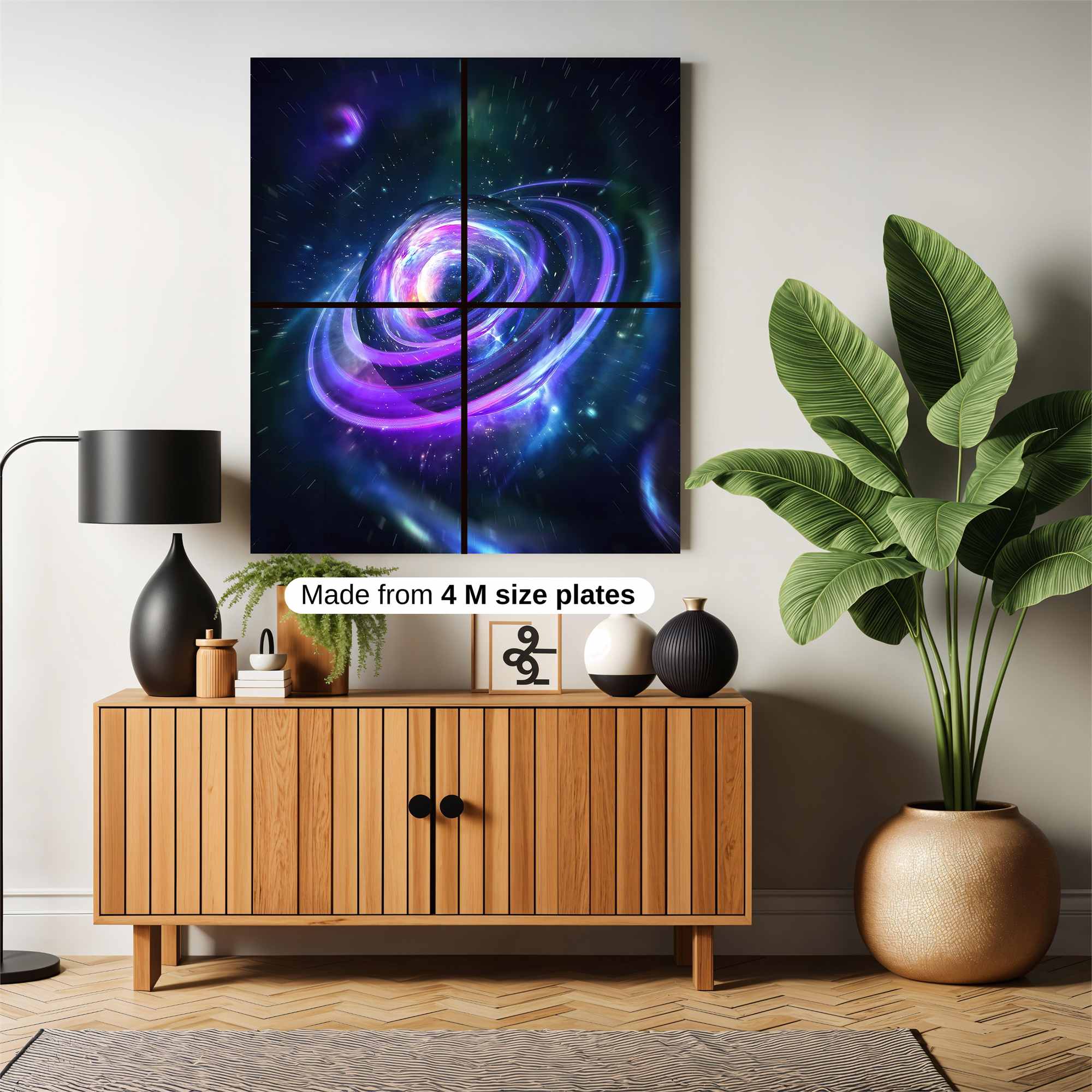 Cosmic Whirl Safe Wall Magnetic / M