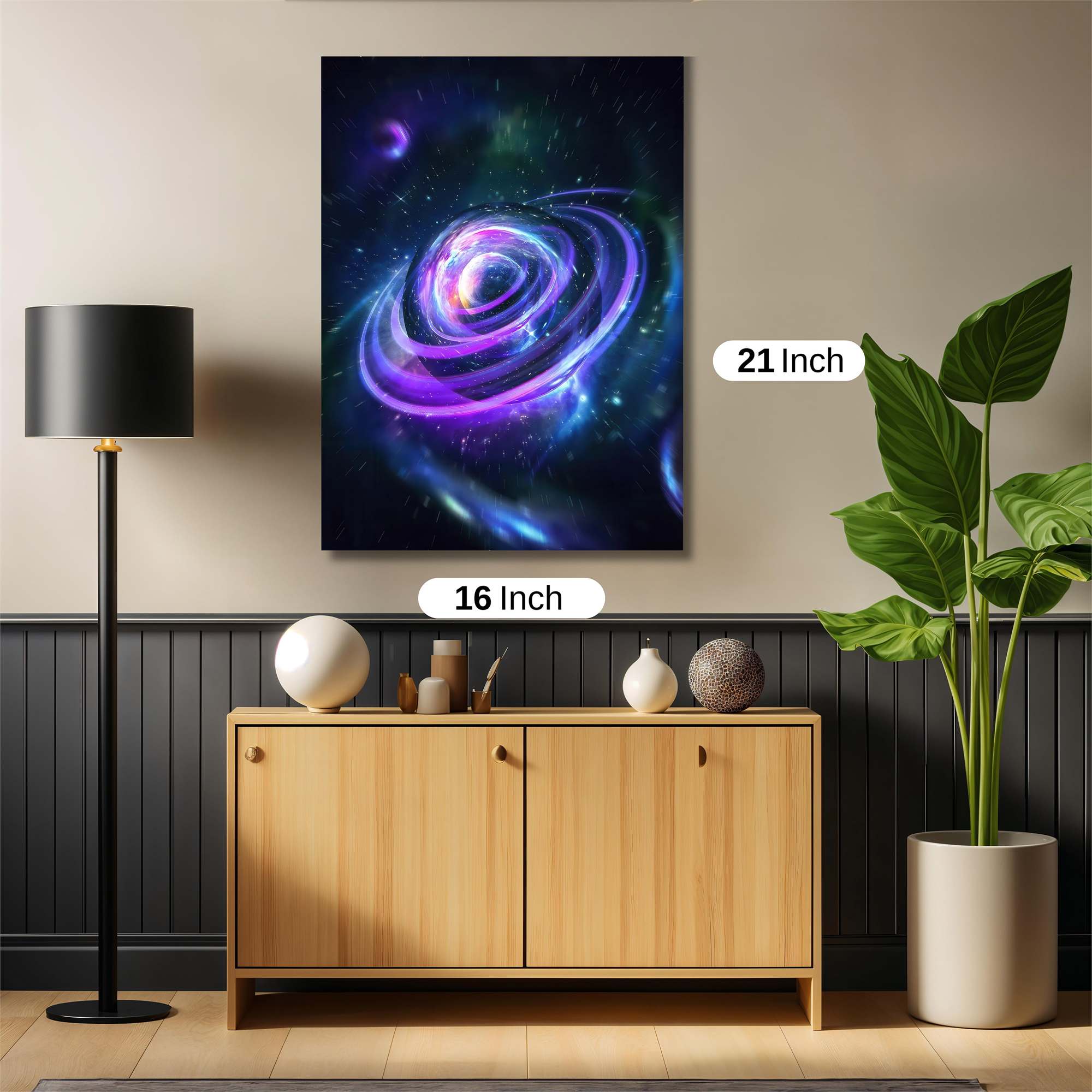 Cosmic Whirl Safe Wall Magnetic / M