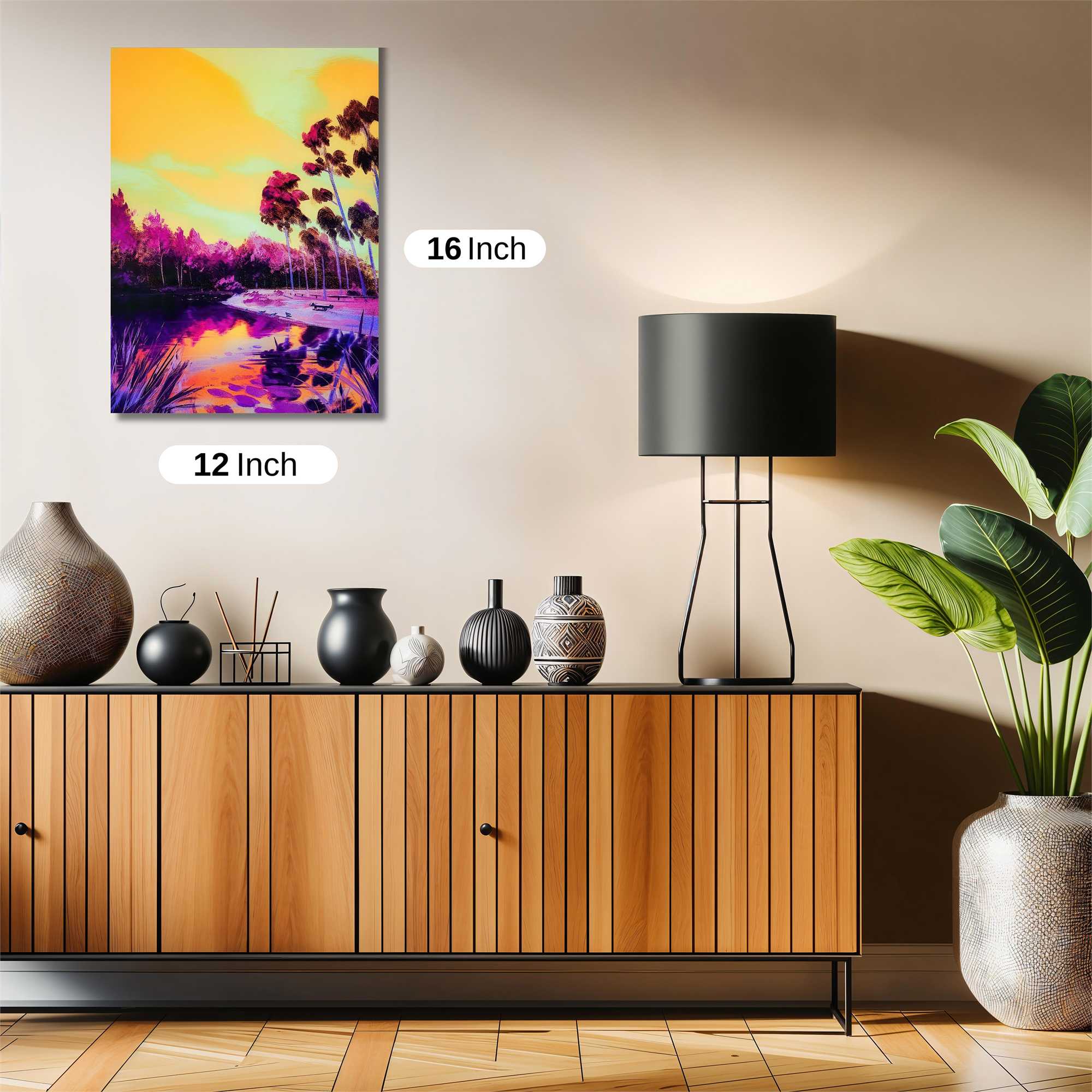 Sunset Serenity Safe Wall Magnetic / M