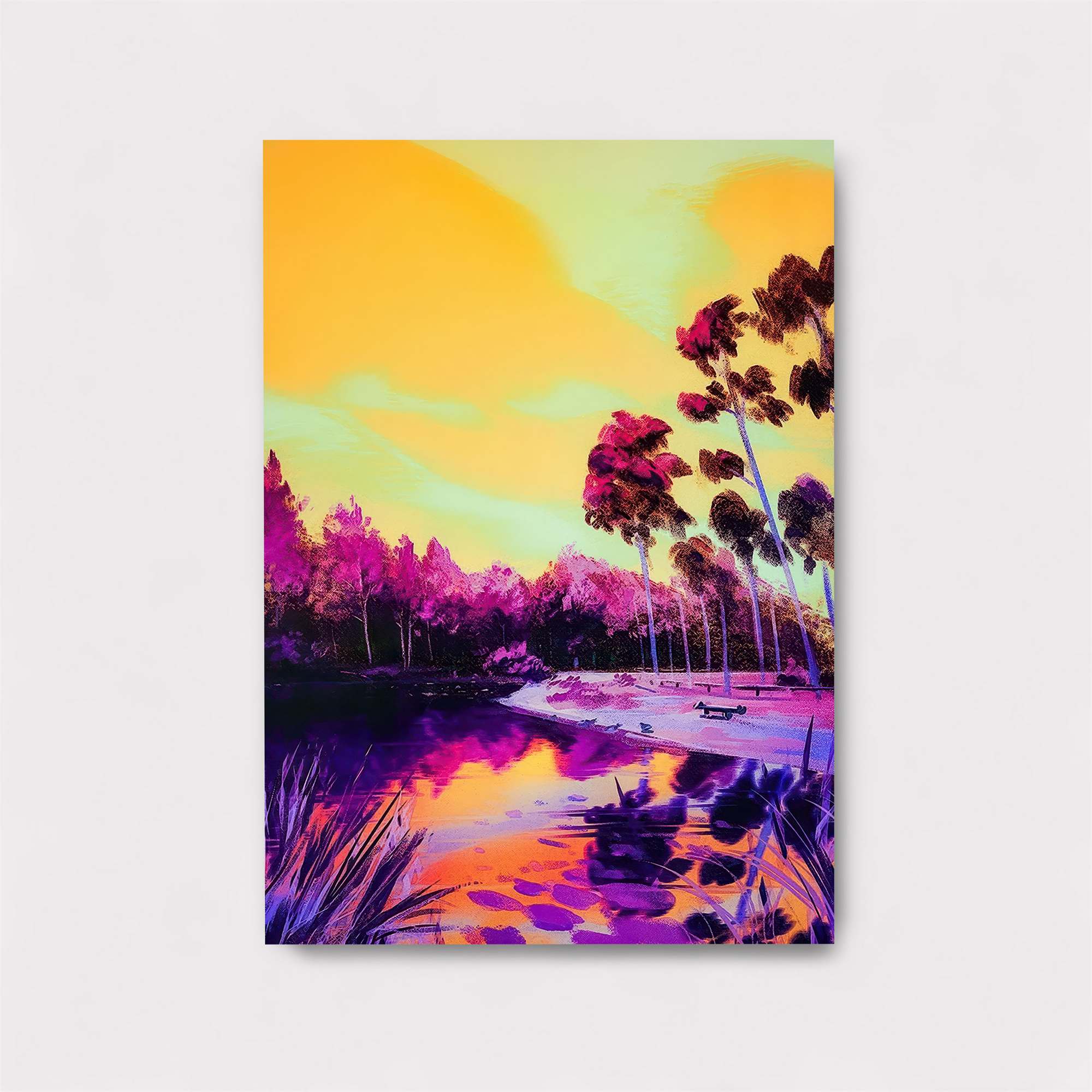 Sunset Serenity Safe Wall Magnetic / M