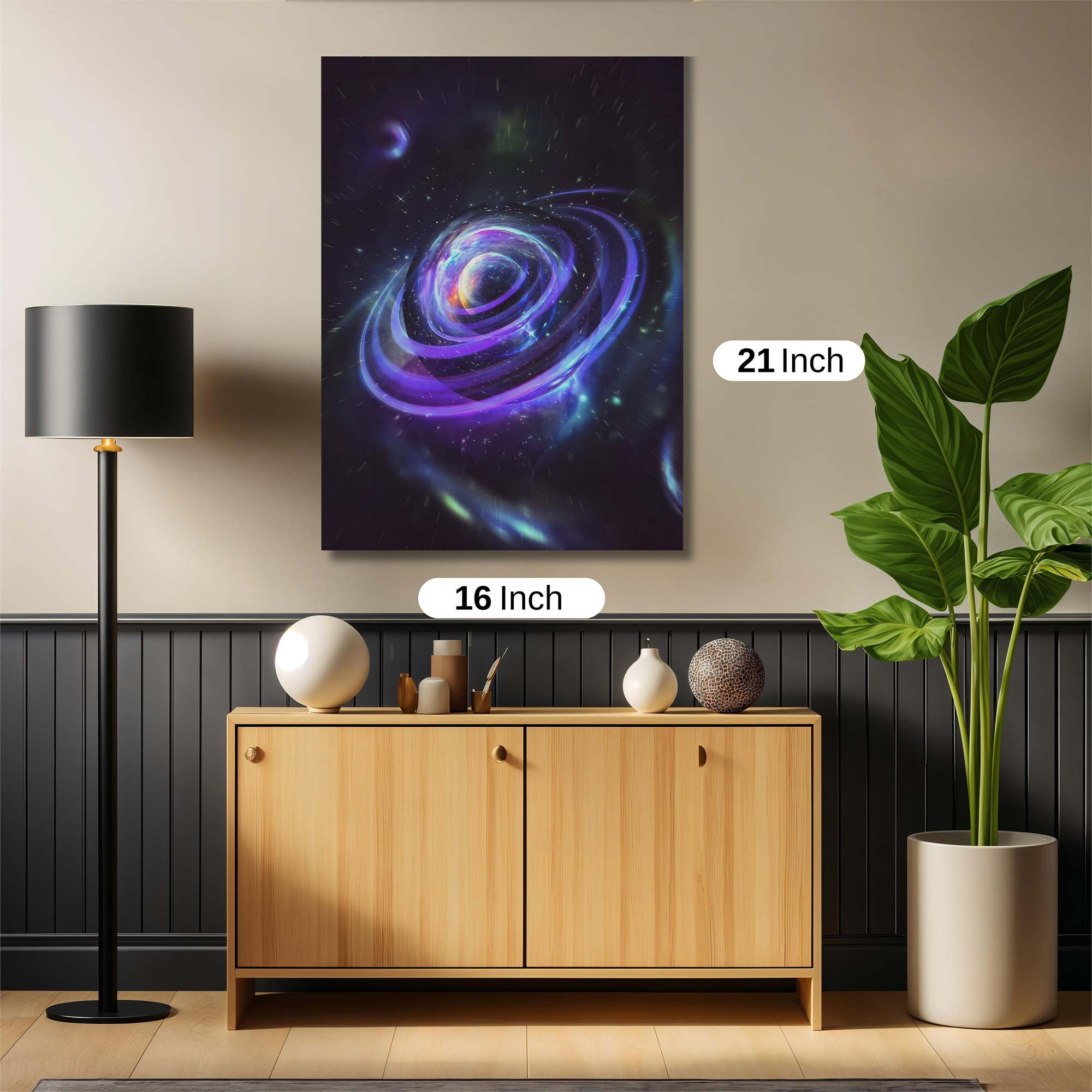 Cosmic Whirl Safe Wall Magnetic / M
