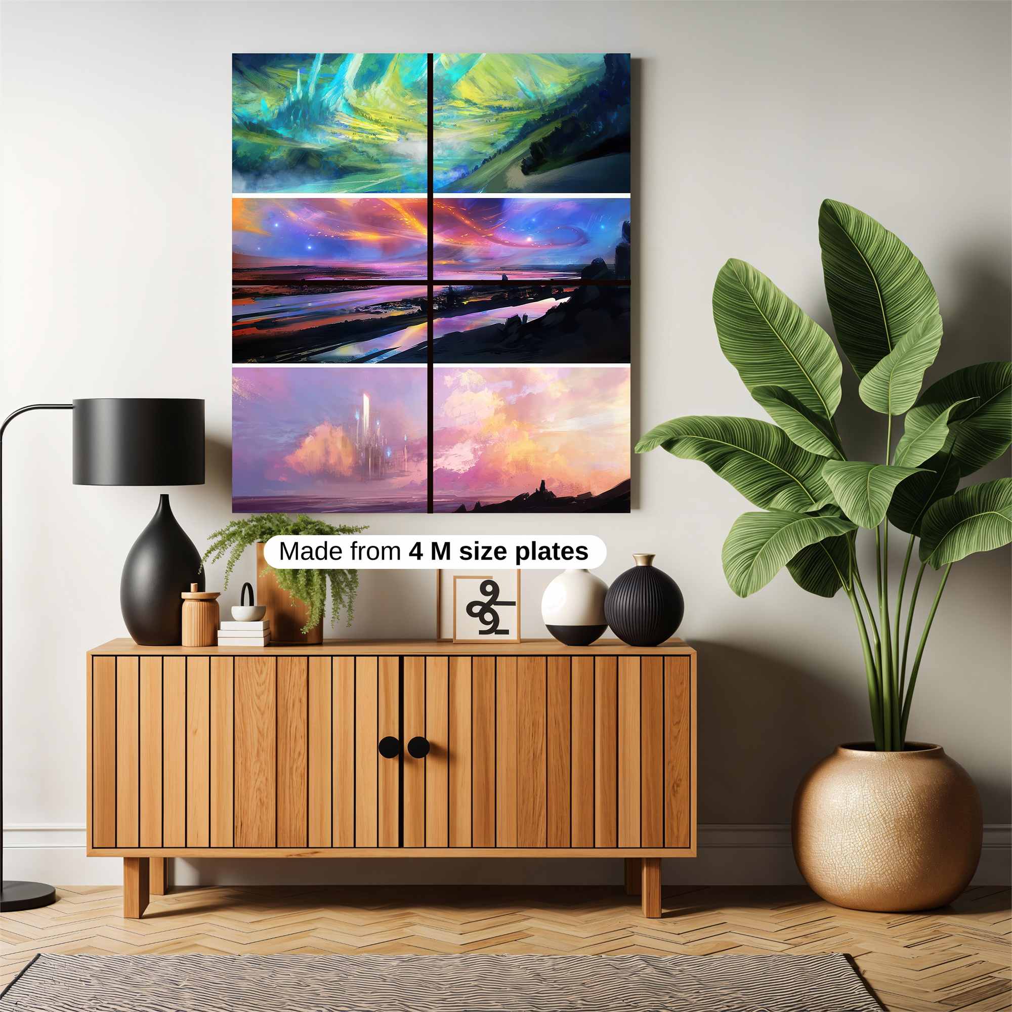 Aurora Dreamscape Safe Wall Magnetic / M