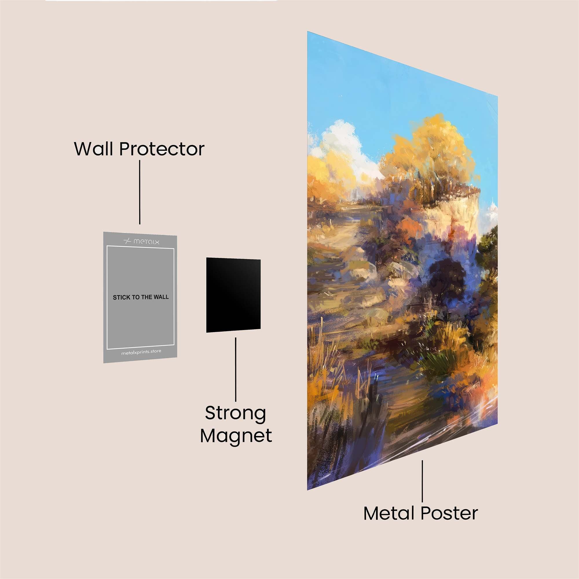 Autumn Serenity Safe Wall Magnetic / M