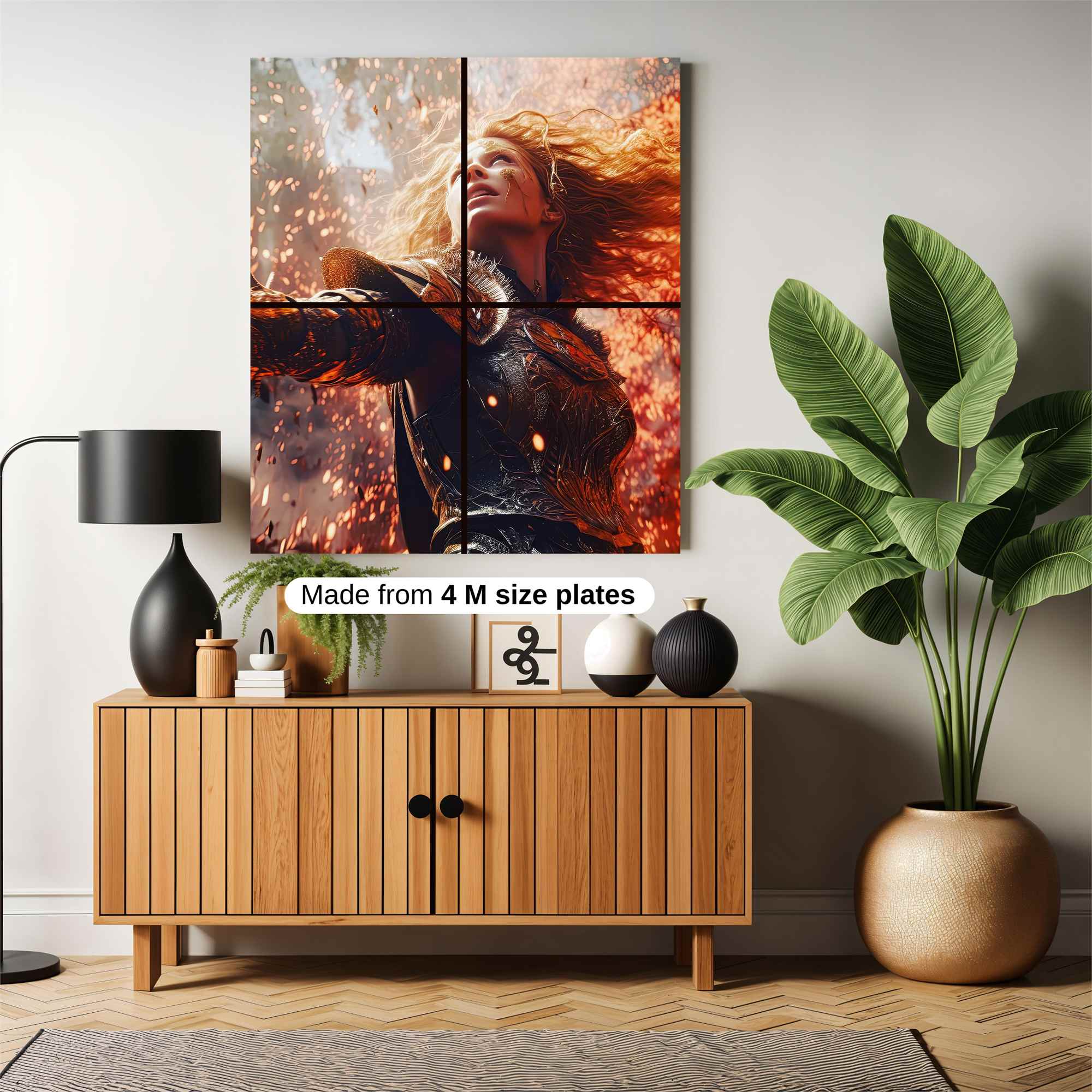 Warrior Blaze Safe Wall Magnetic / M